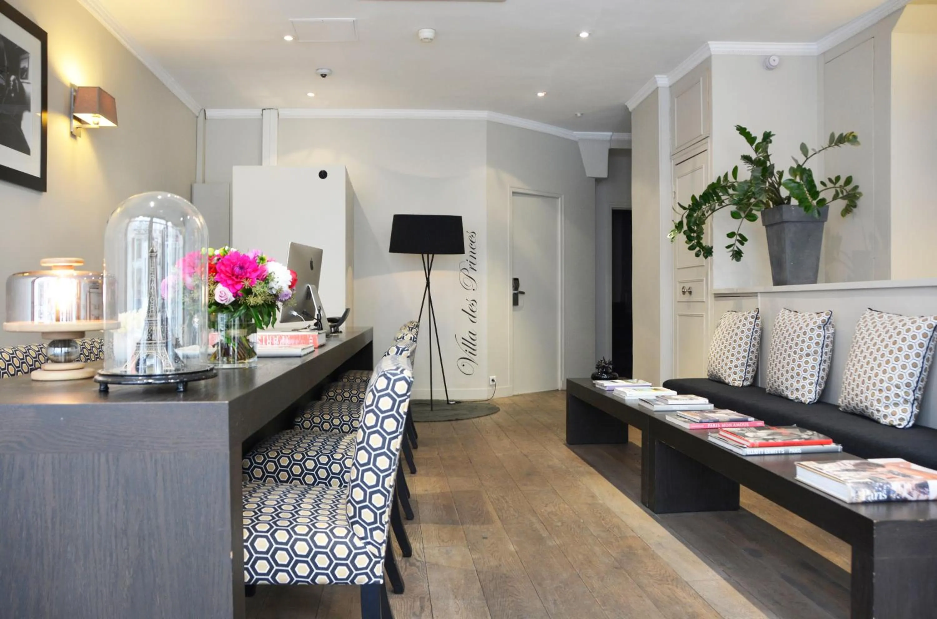 Lobby or reception in Villa Des Princes