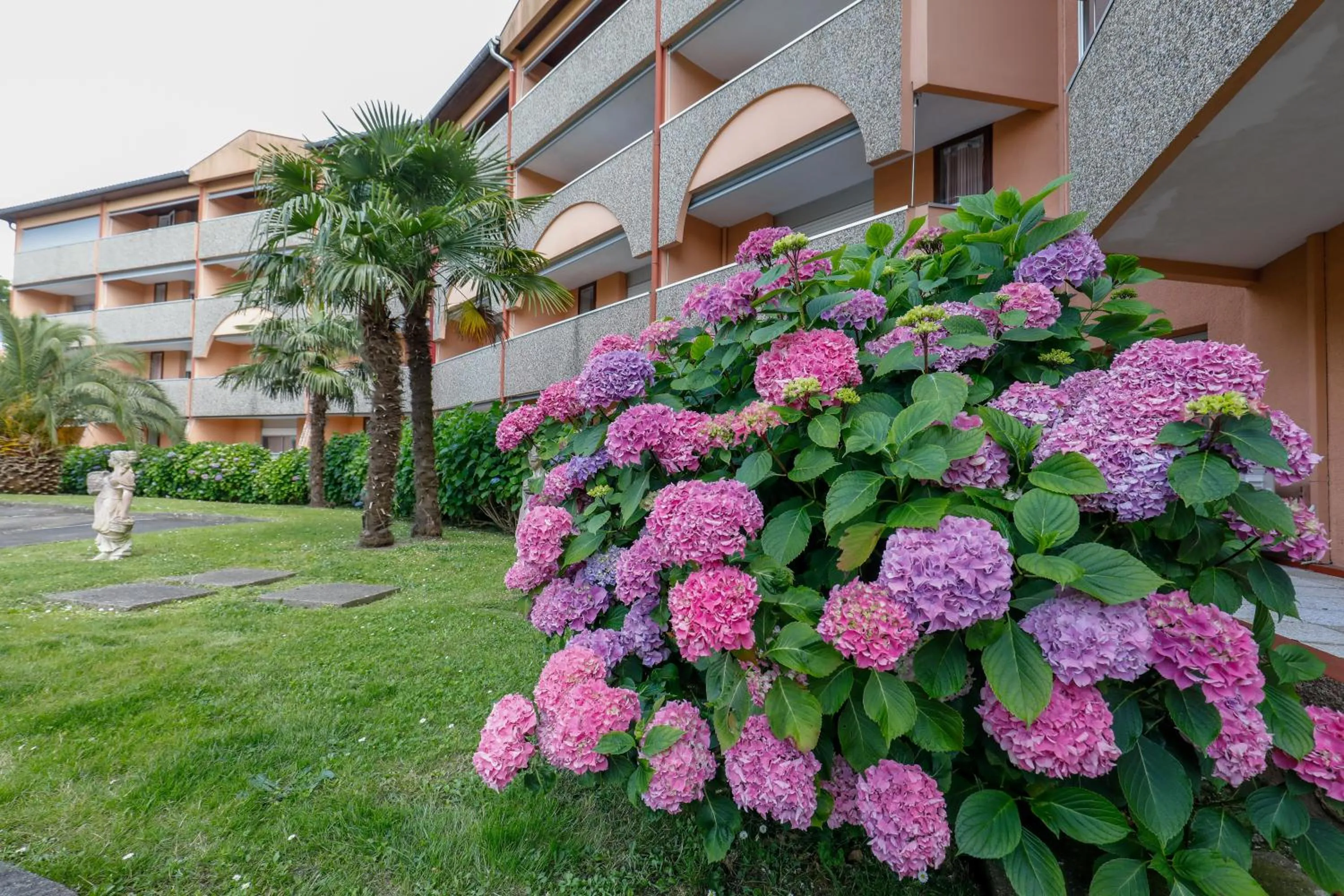 Garden view in LES TERRASSES DE BORDA***