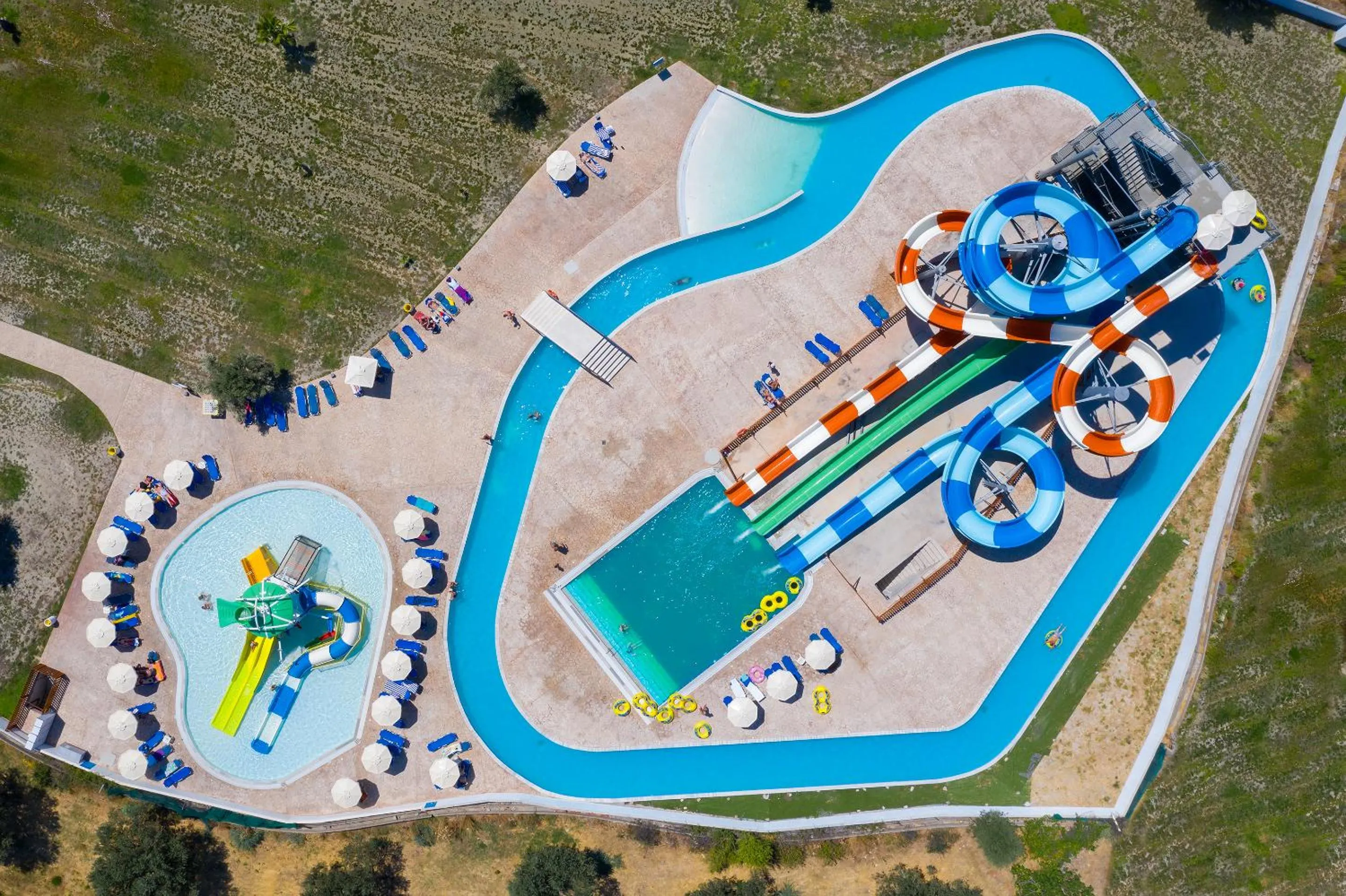 Bird's eye view in Olive Garden Hotel