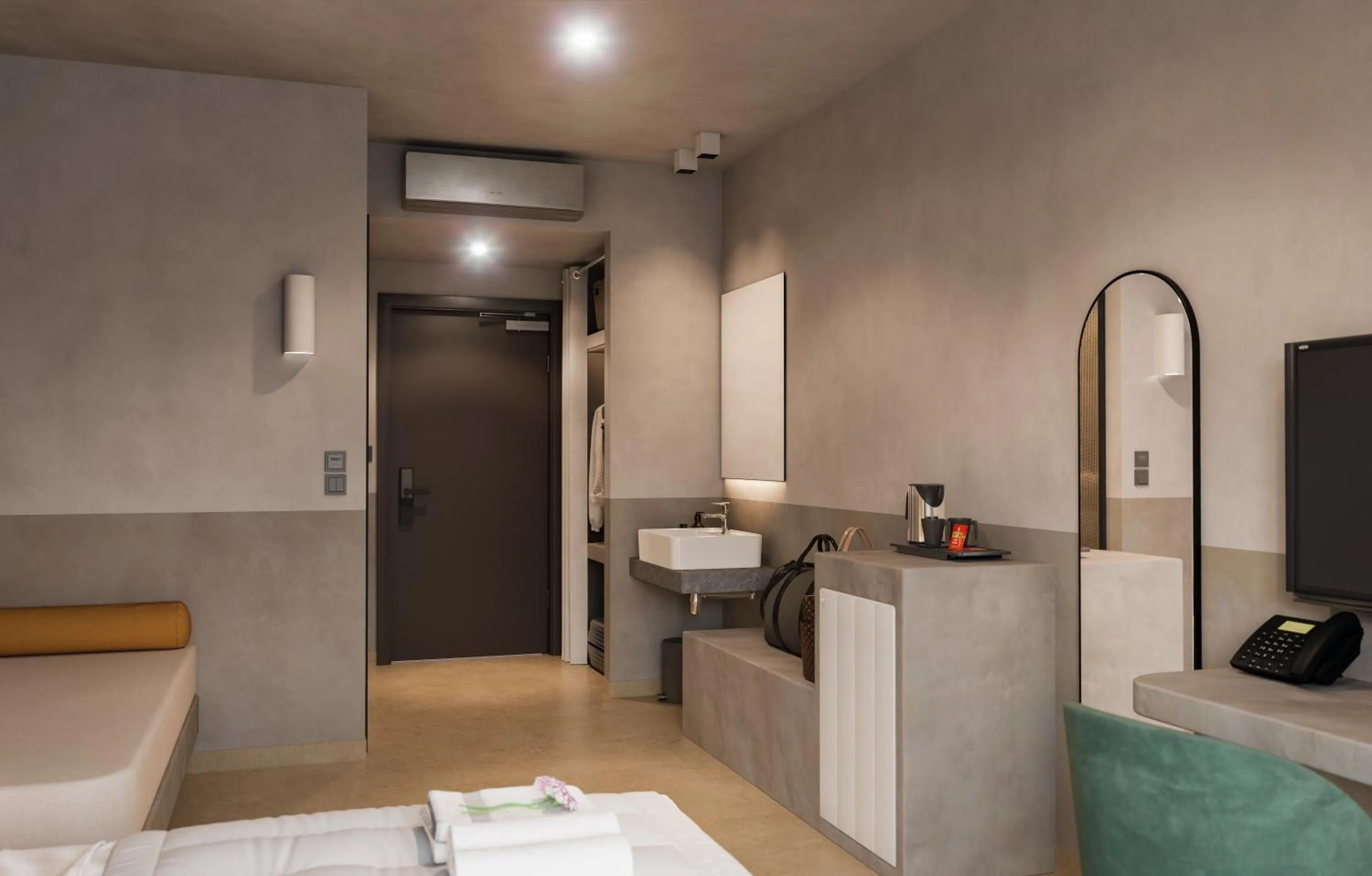 Photo of the whole room in Olive Garden Hotel