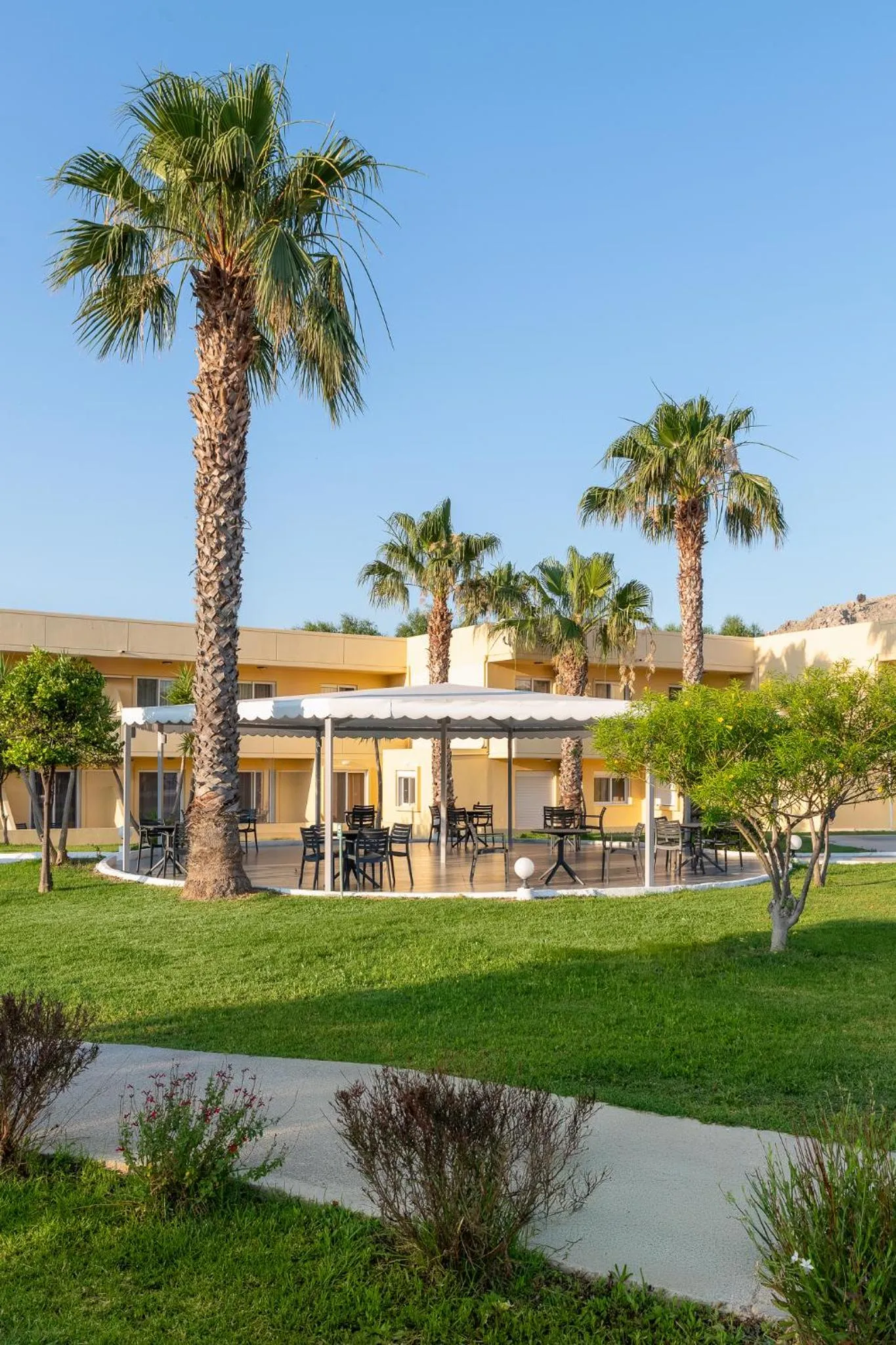 Property building in Olive Garden Hotel