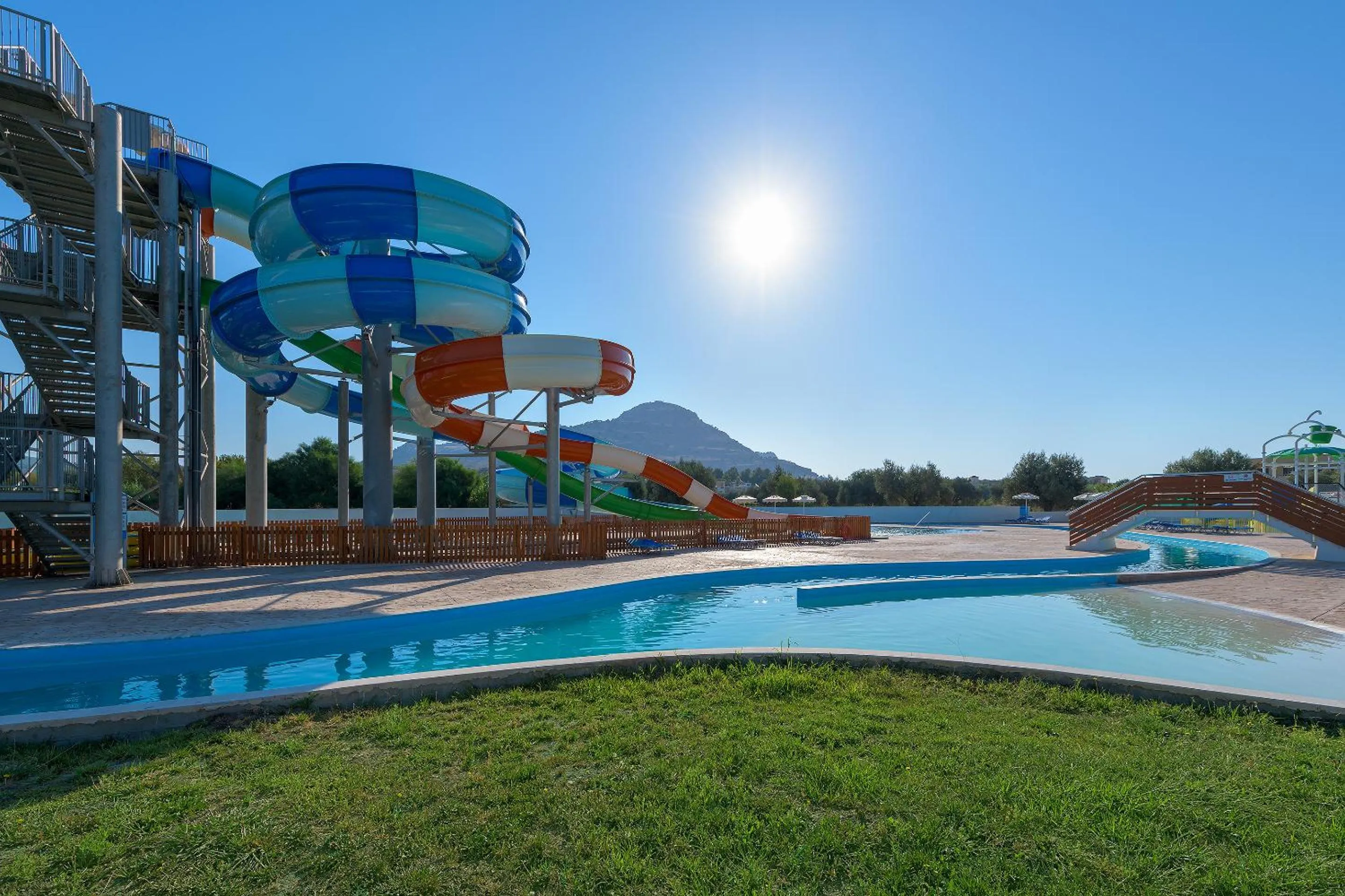 Aqua park in Olive Garden Hotel