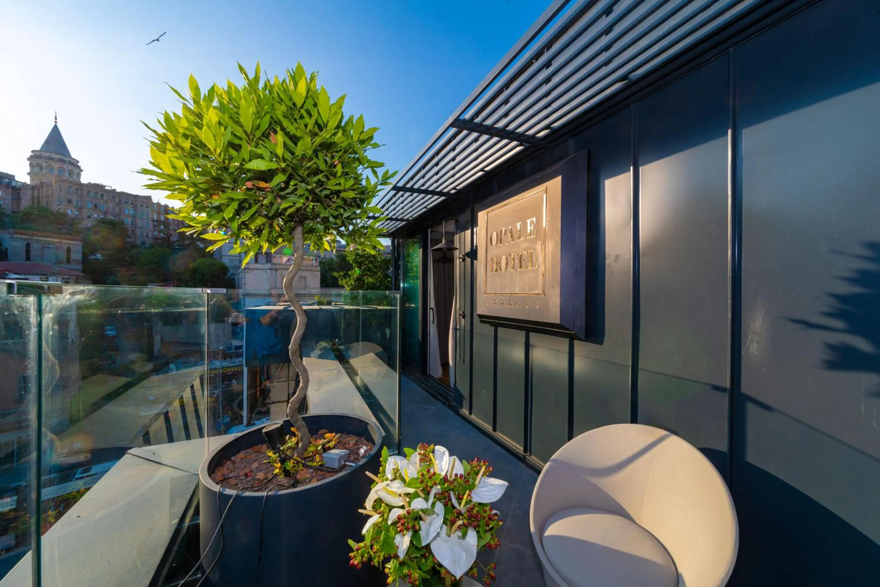 Balcony/Terrace in Opale Hotel