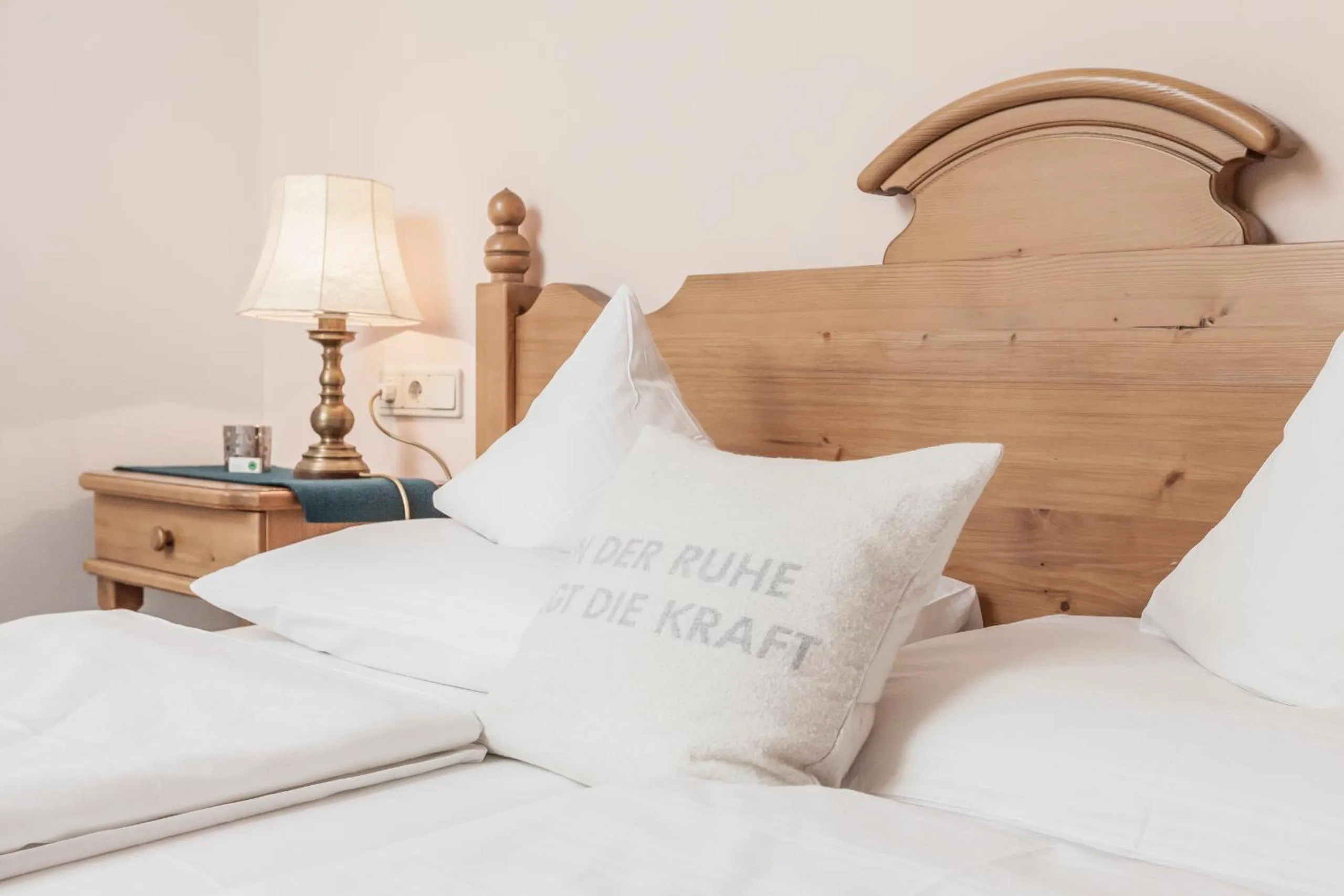 Decorative detail, Bed in Hotel B&B "Zur Schanz"