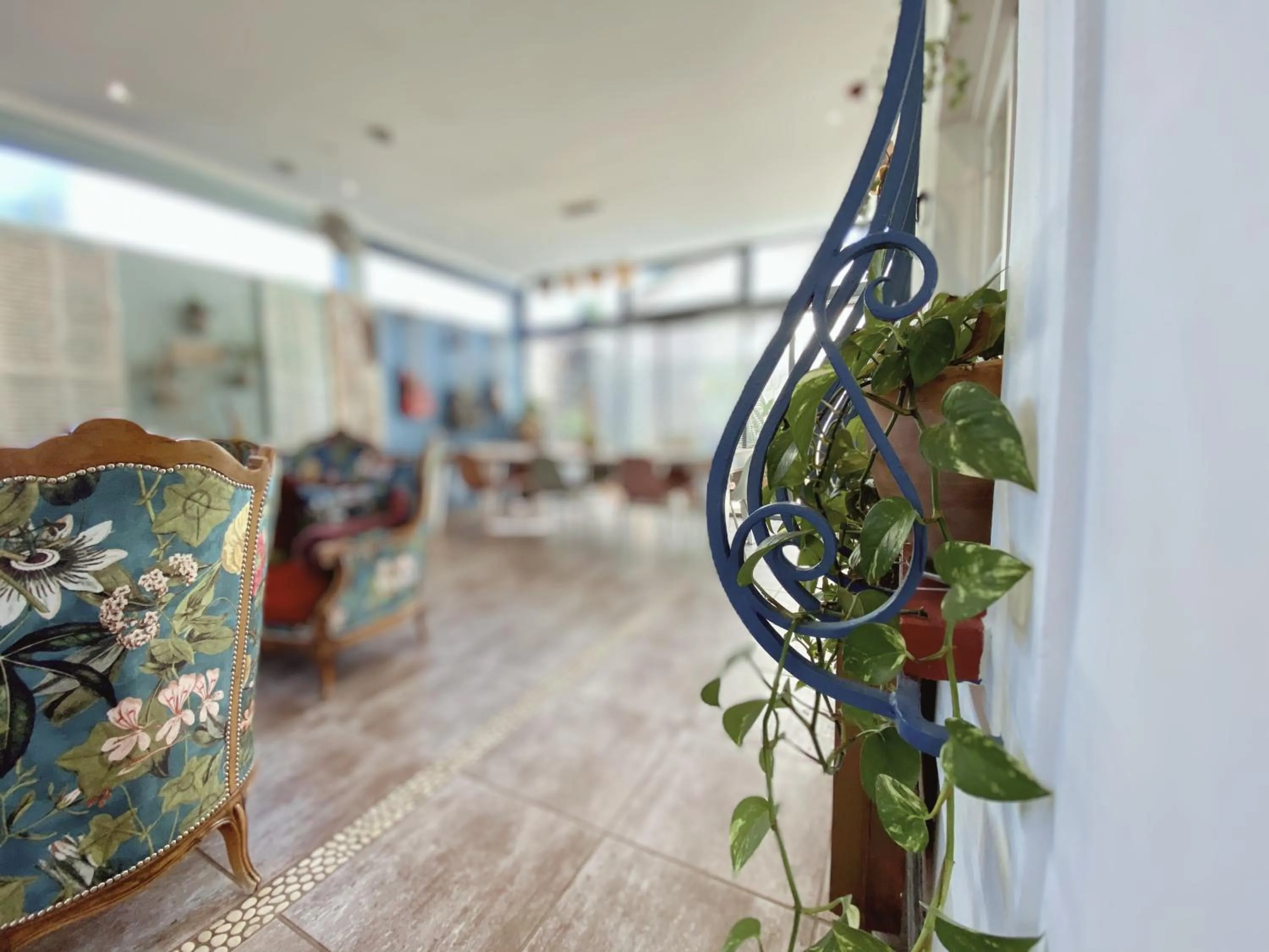 Lobby or reception in La Jabotte