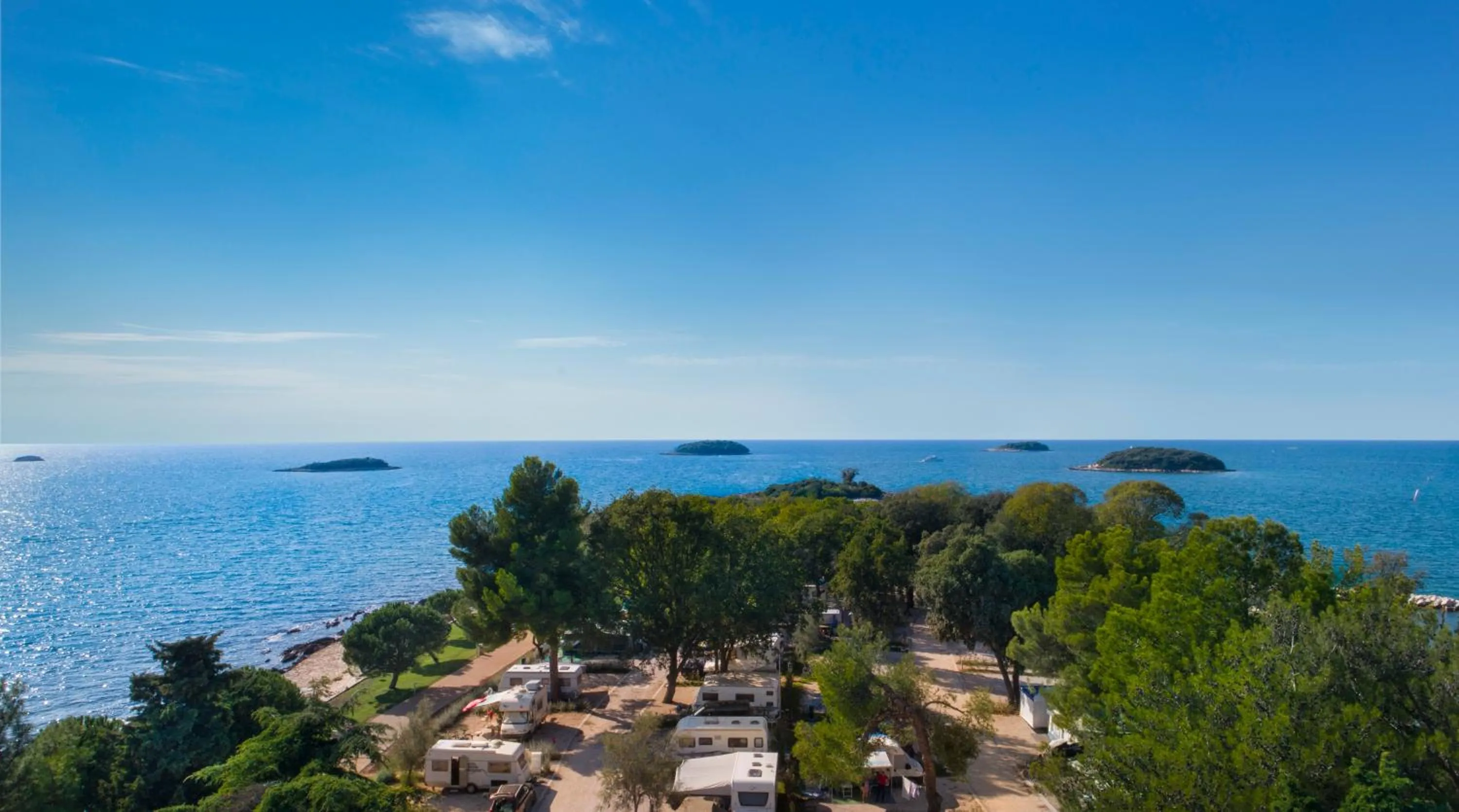 Natural landscape in Maistra Camping Valkanela Mobile homes