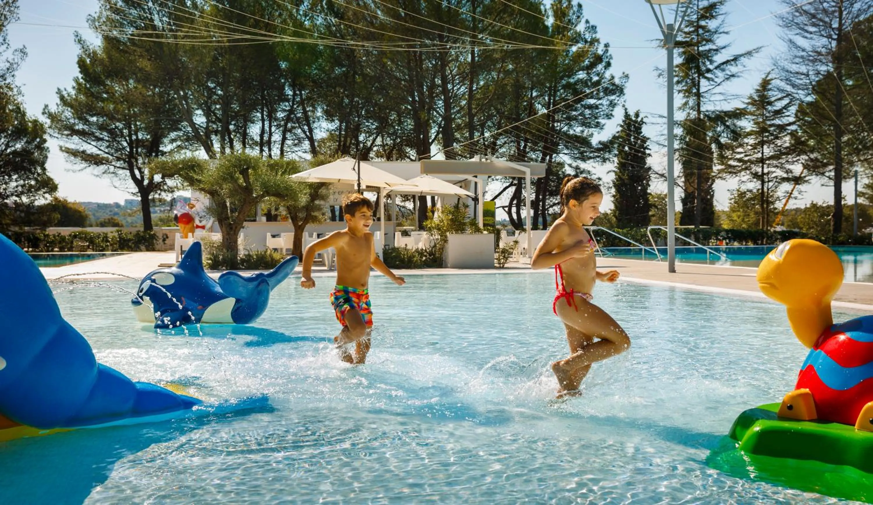 Area and facilities in Maistra Camping Valkanela Mobile homes