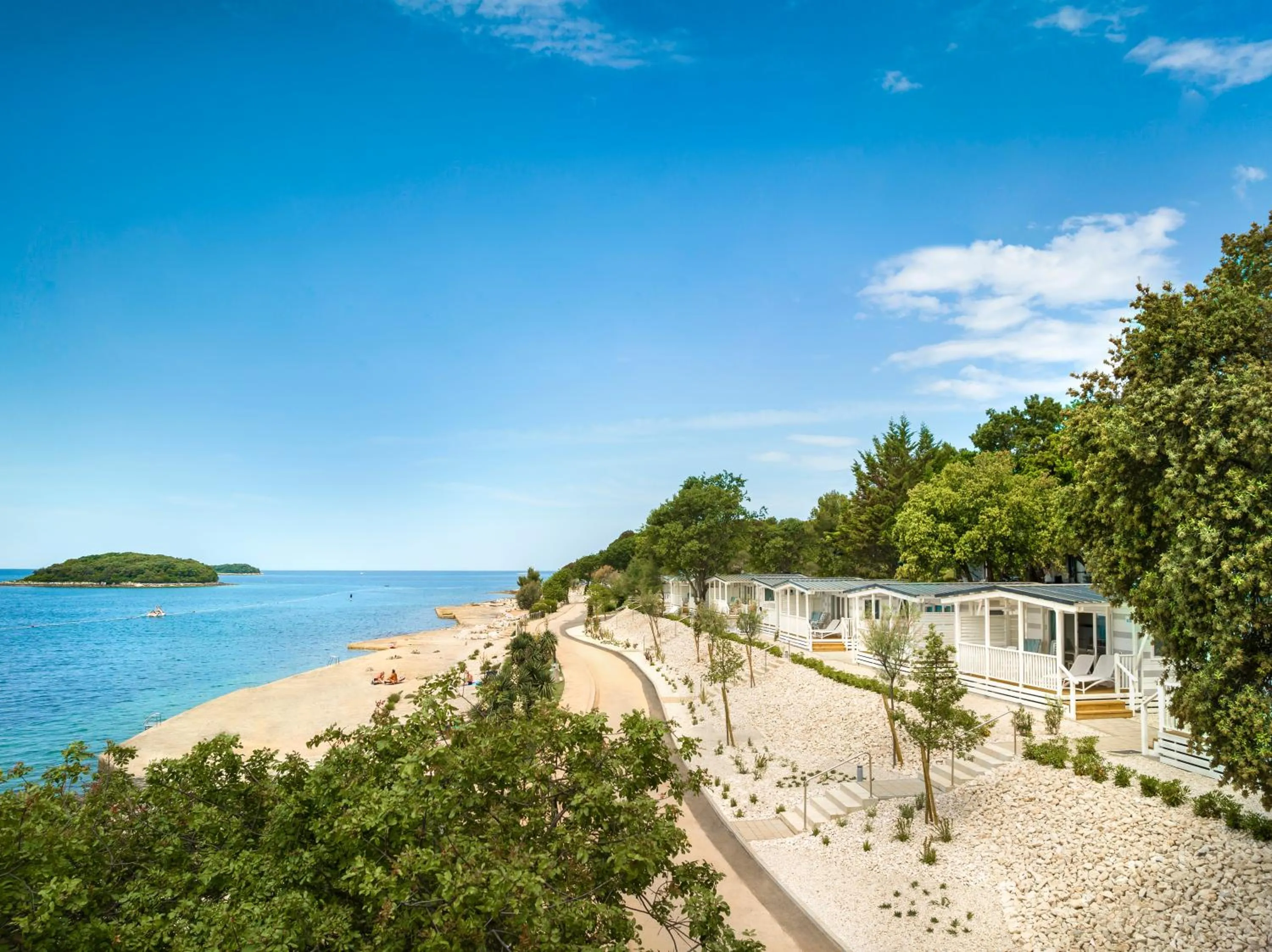 Beach in Maistra Camping Valkanela Mobile homes