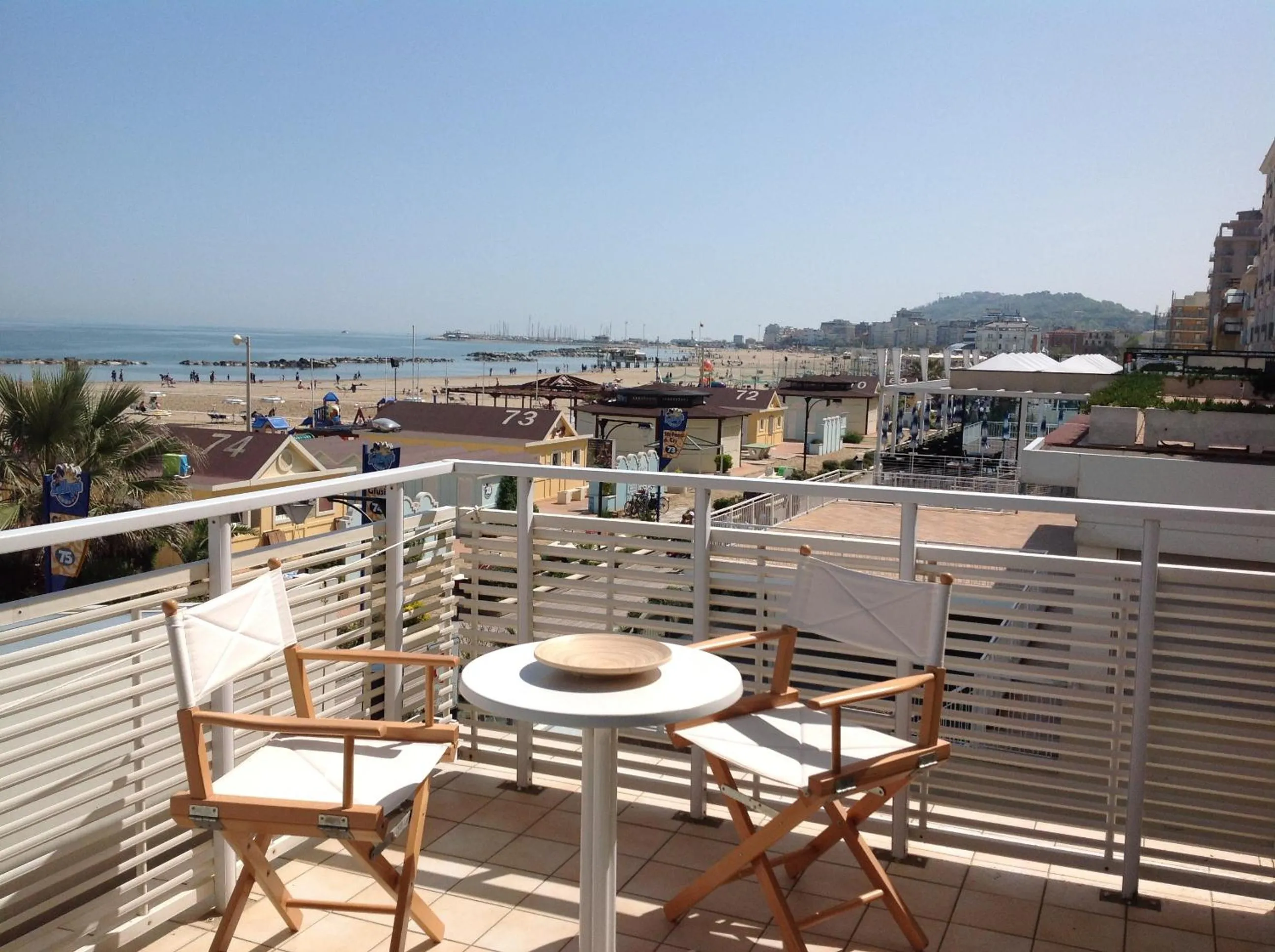 Sea view in Hotel Bristol