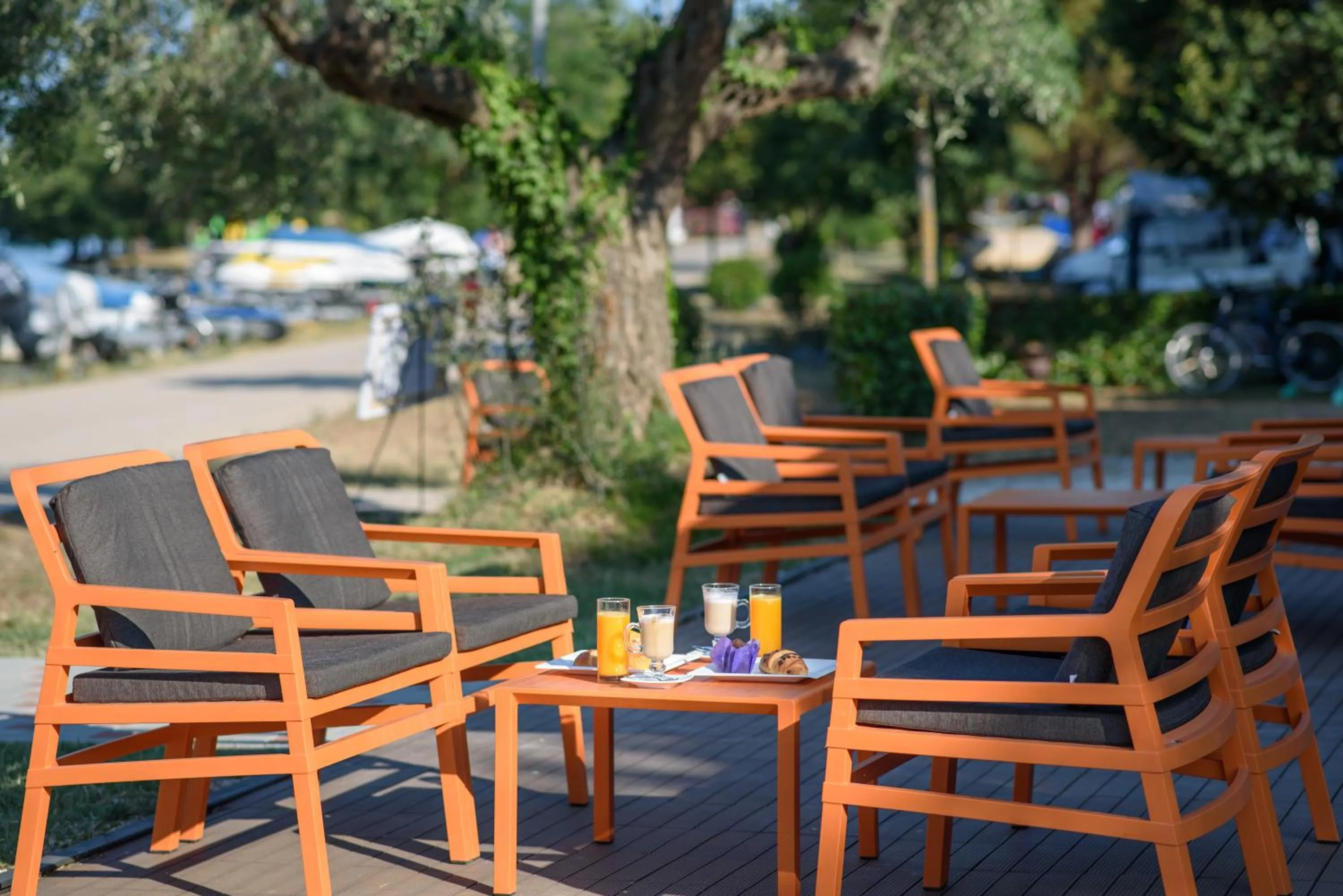 Lounge or bar in Maistra Camping Polari Mobile homes