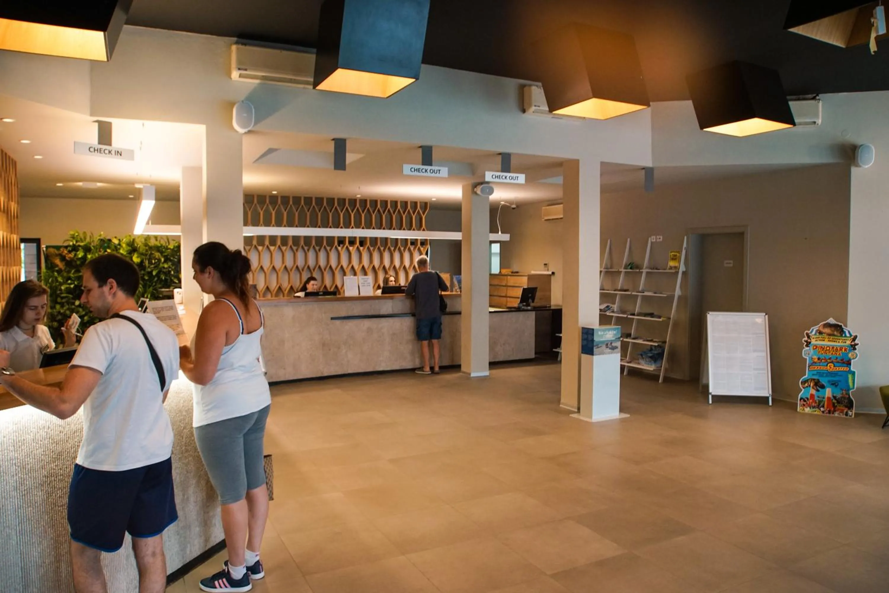 Lobby or reception in Maistra Camping Polari Mobile homes