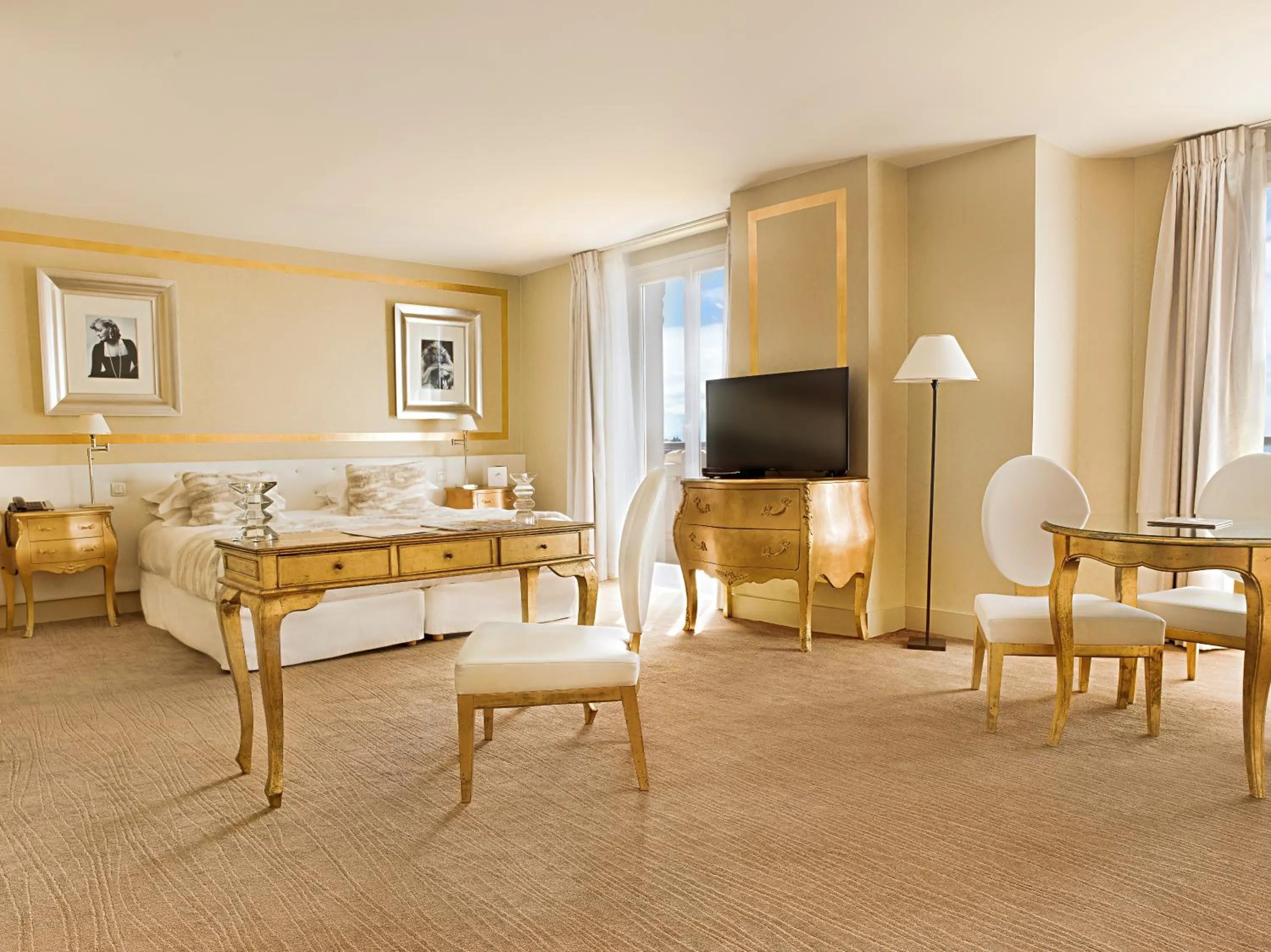 Photo of the whole room in Hotel Renoir