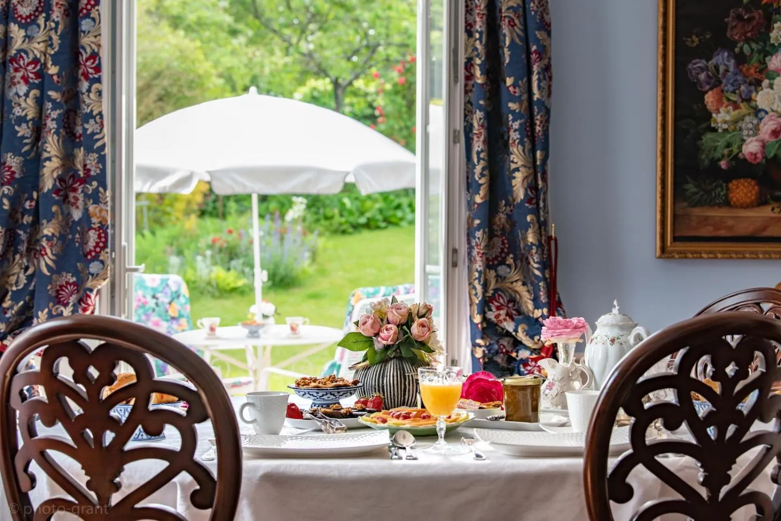 Spring in Maison d'hôtes de charme La Rose de Ducey près du Mont Saint Michel