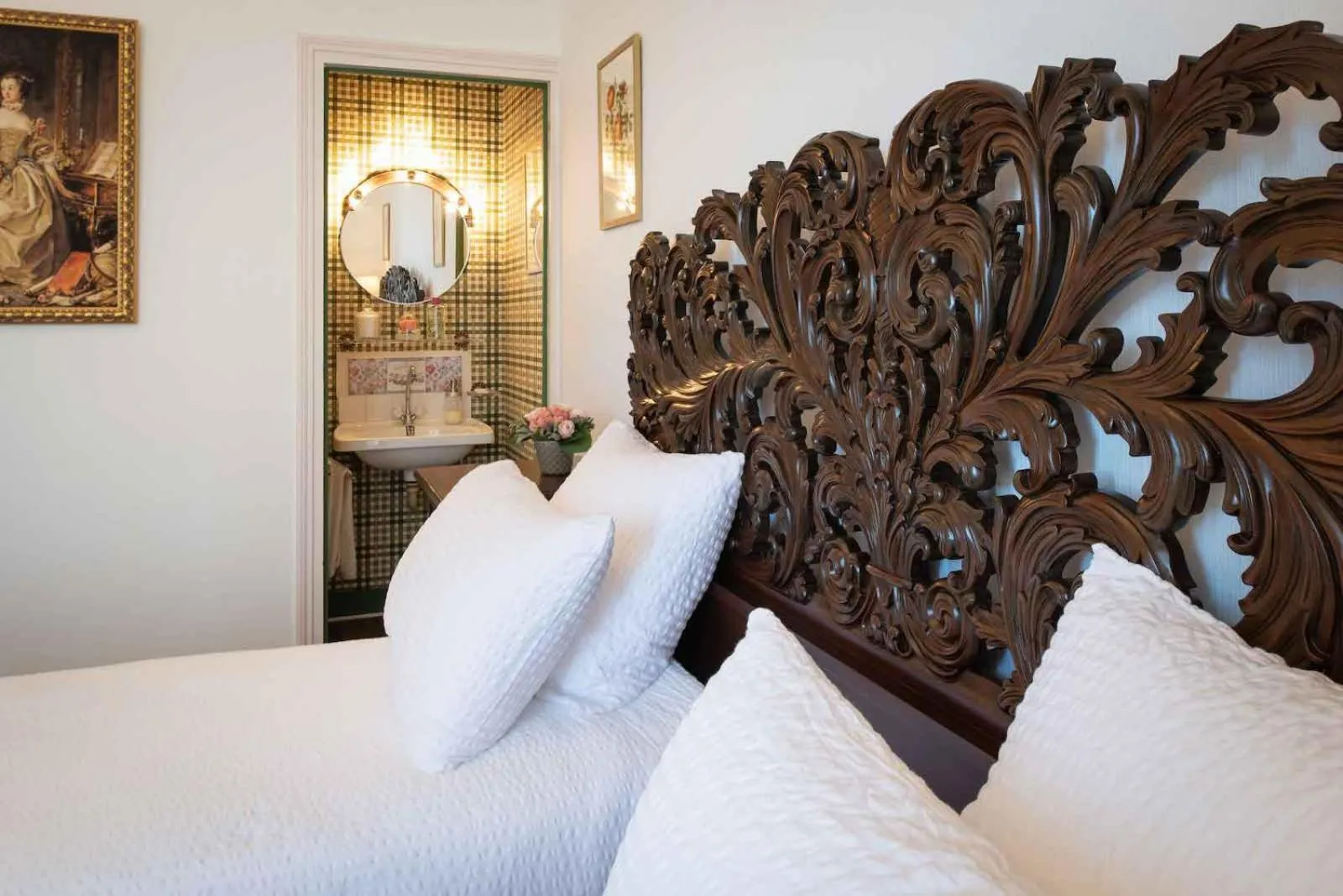 bunk bed, Bed in Maison d'hôtes de charme La Rose de Ducey près du Mont Saint Michel