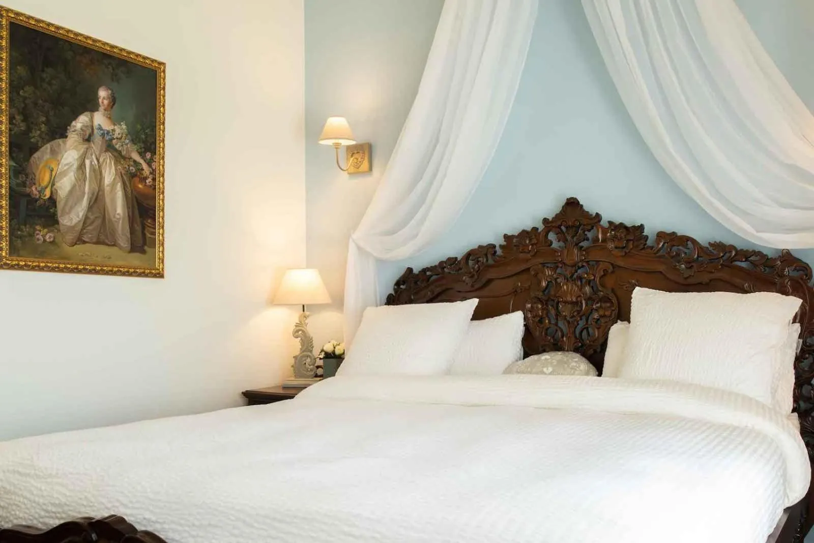 Bed in Maison d'hôtes de charme La Rose de Ducey près du Mont Saint Michel