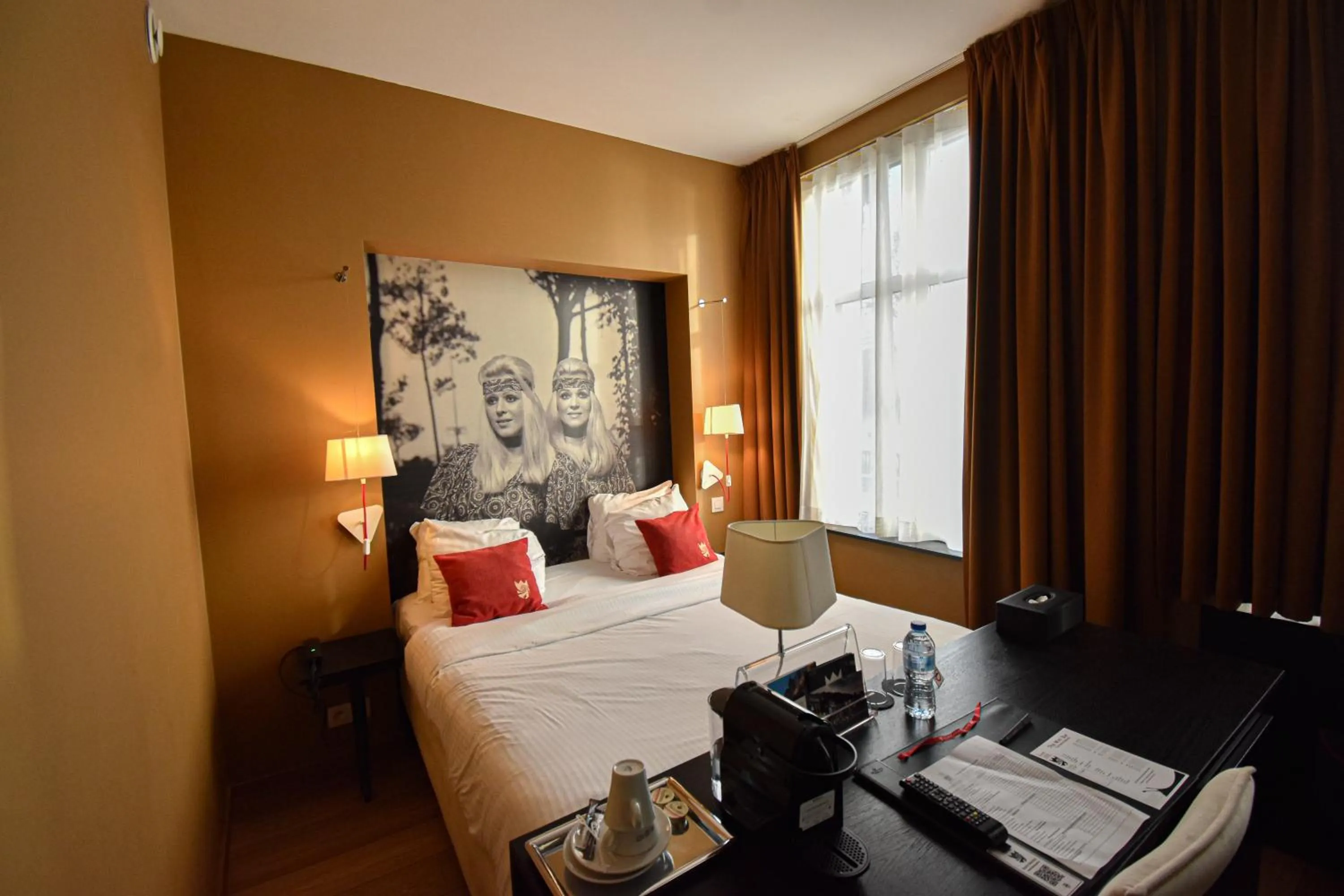 Bed in Hotel The Royal Snail