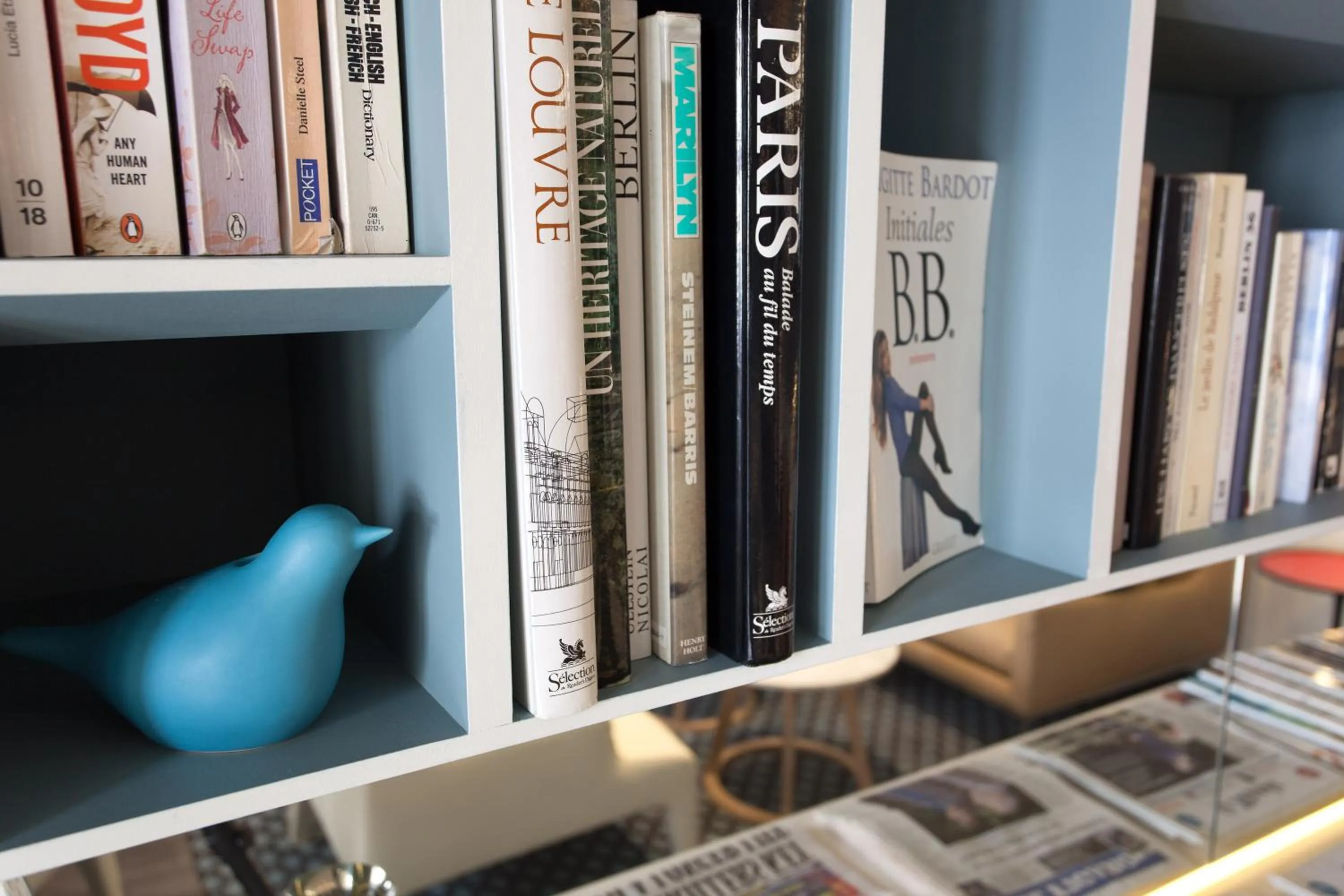 Decorative detail in Hôtel des 3 Poussins