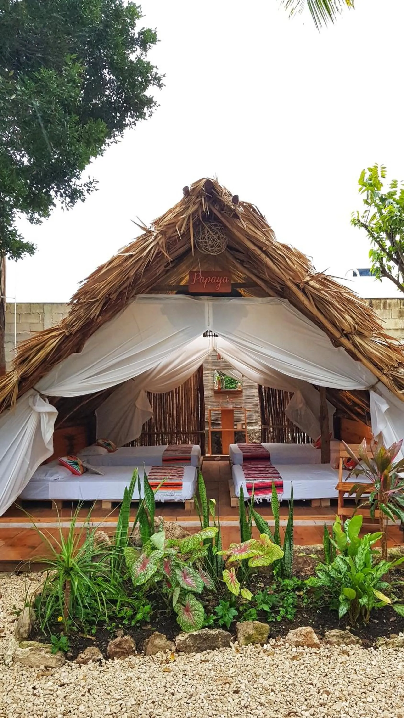 Balcony/Terrace in El Búho Bacalar Eco-Cabañas Hostal