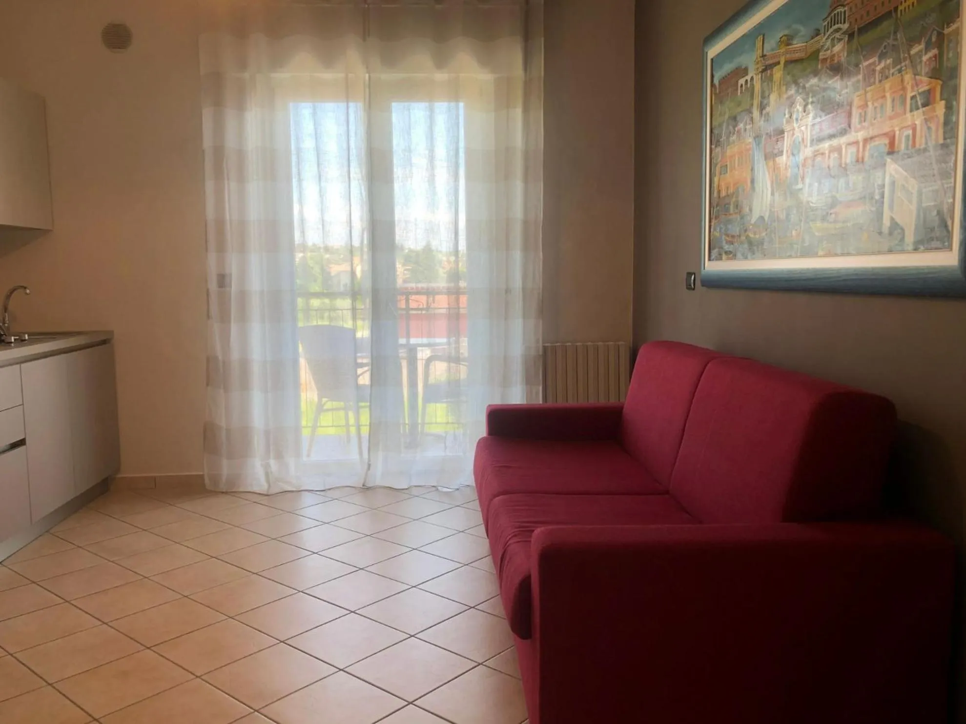 Seating area in Alessio Camere