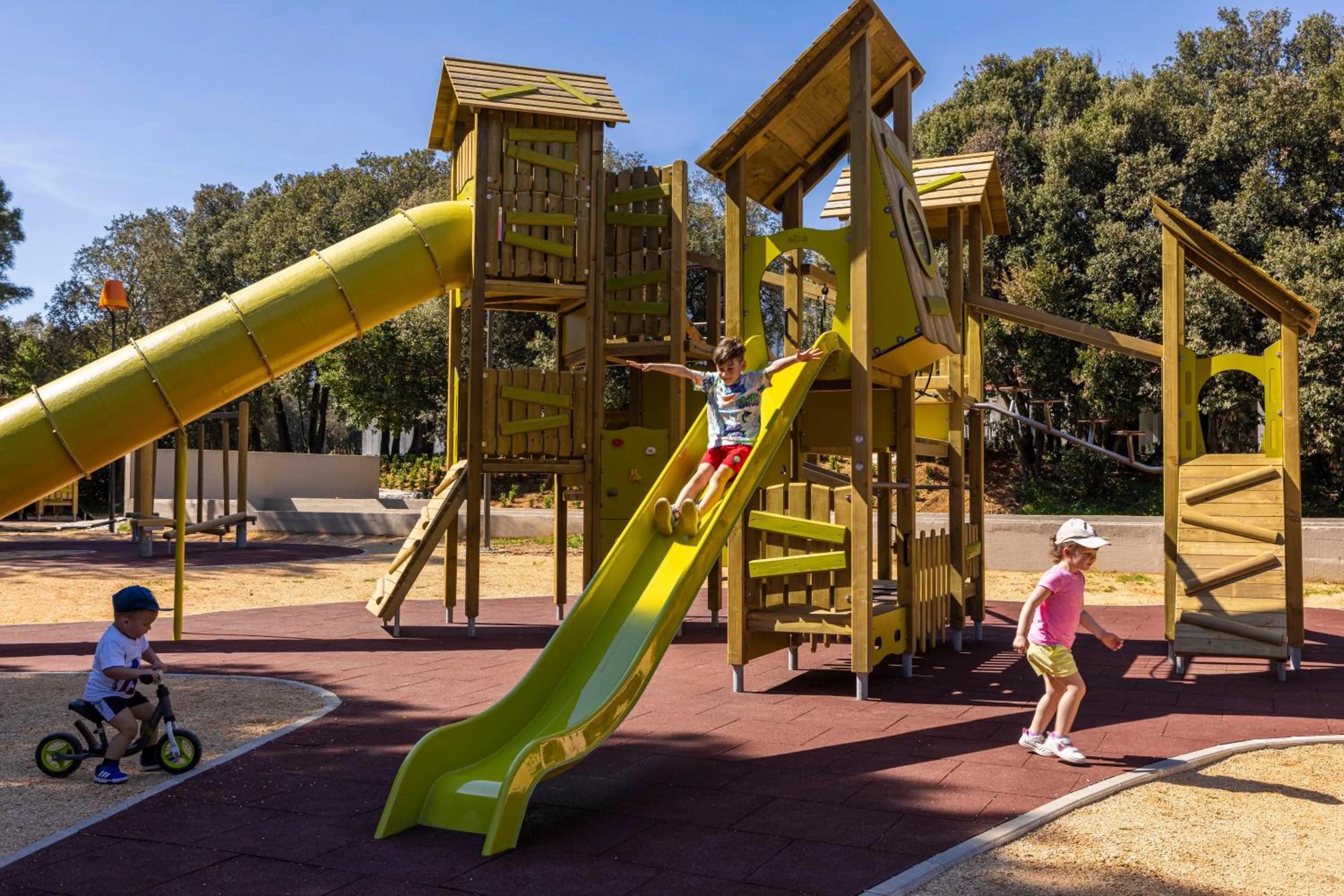 Children play ground in Mobile Homes Lopari