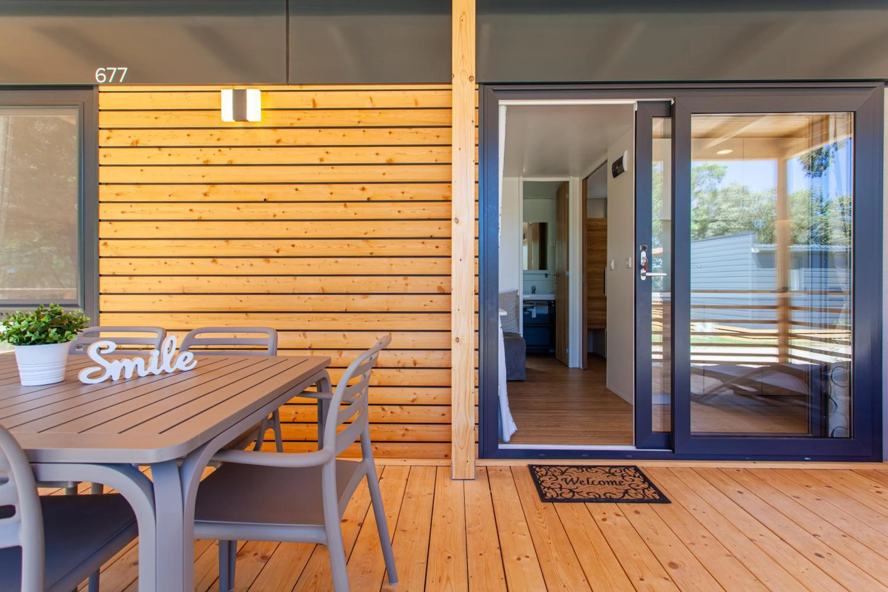 Patio in Mobile Homes Lopari