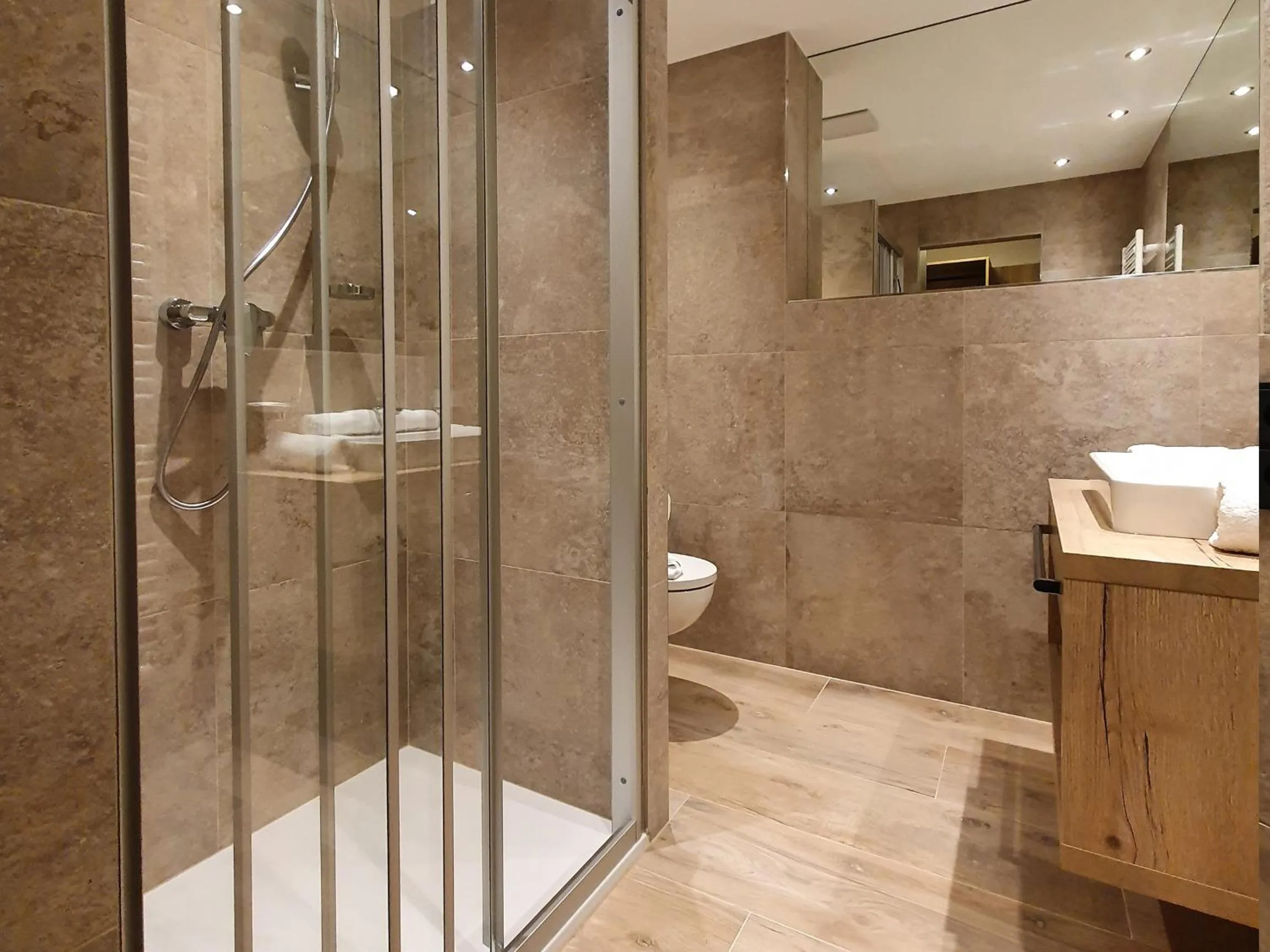 Bathroom in Alpenhotel Laurin