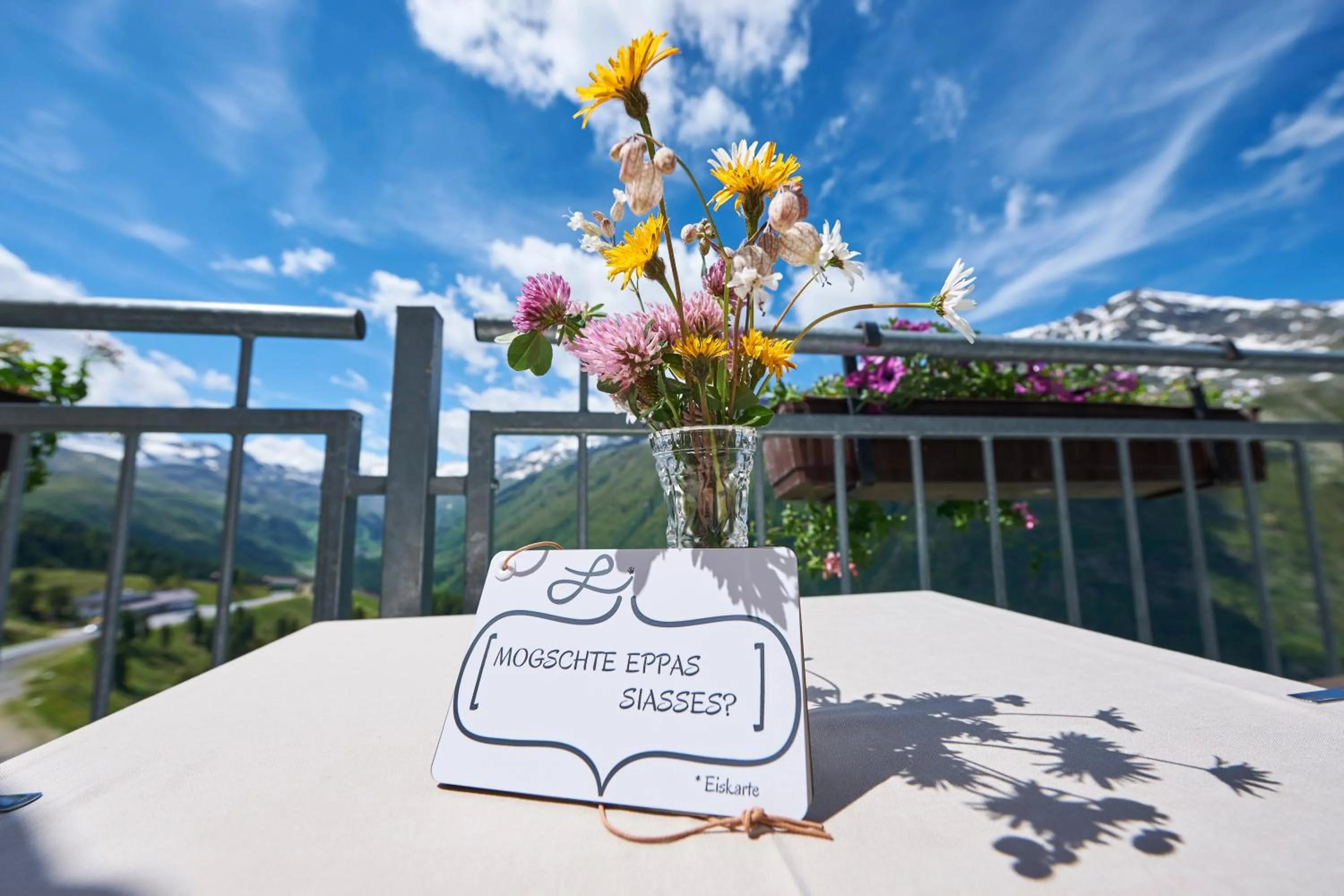 Balcony/Terrace in Alpenhotel Laurin