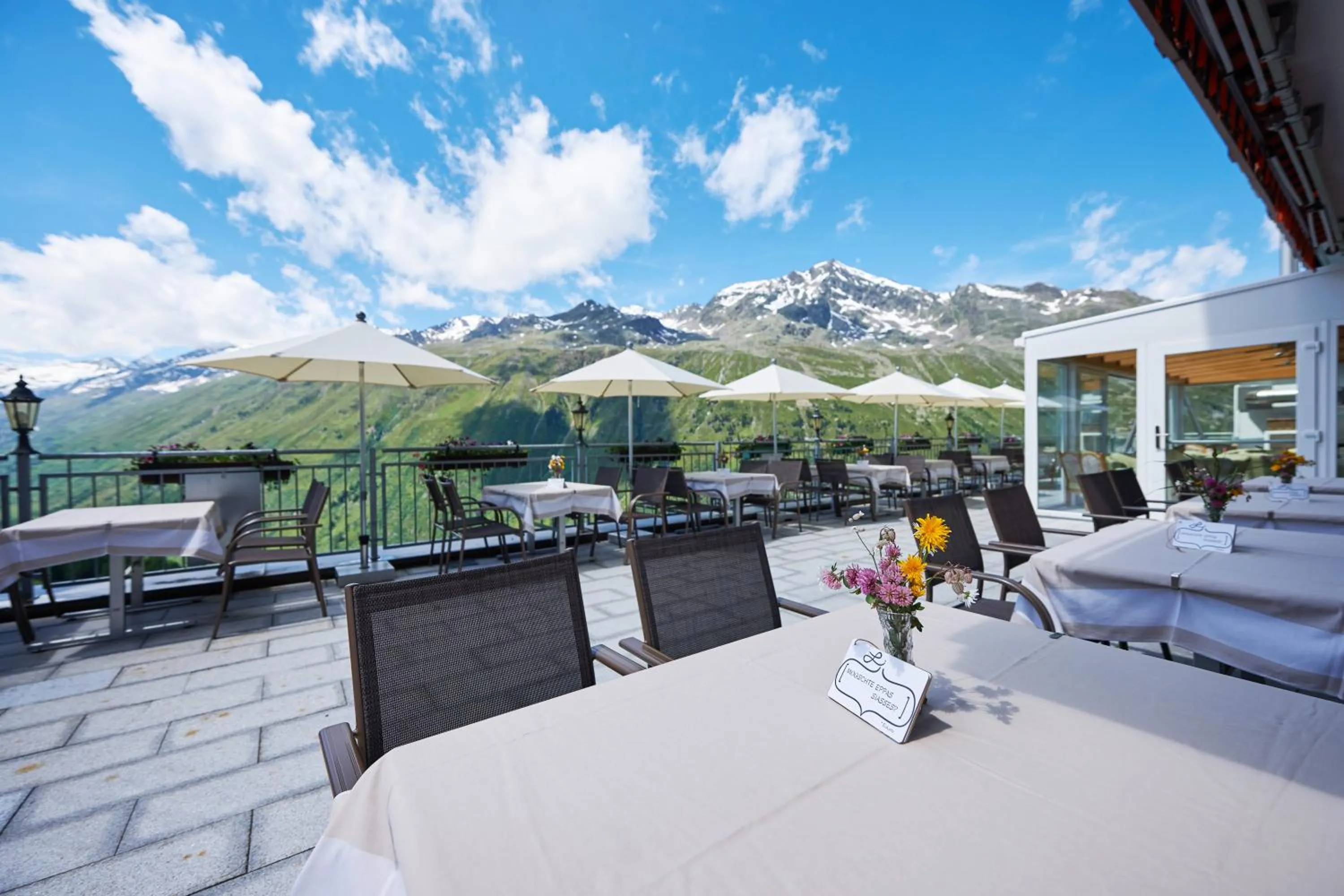 Balcony/Terrace in Alpenhotel Laurin