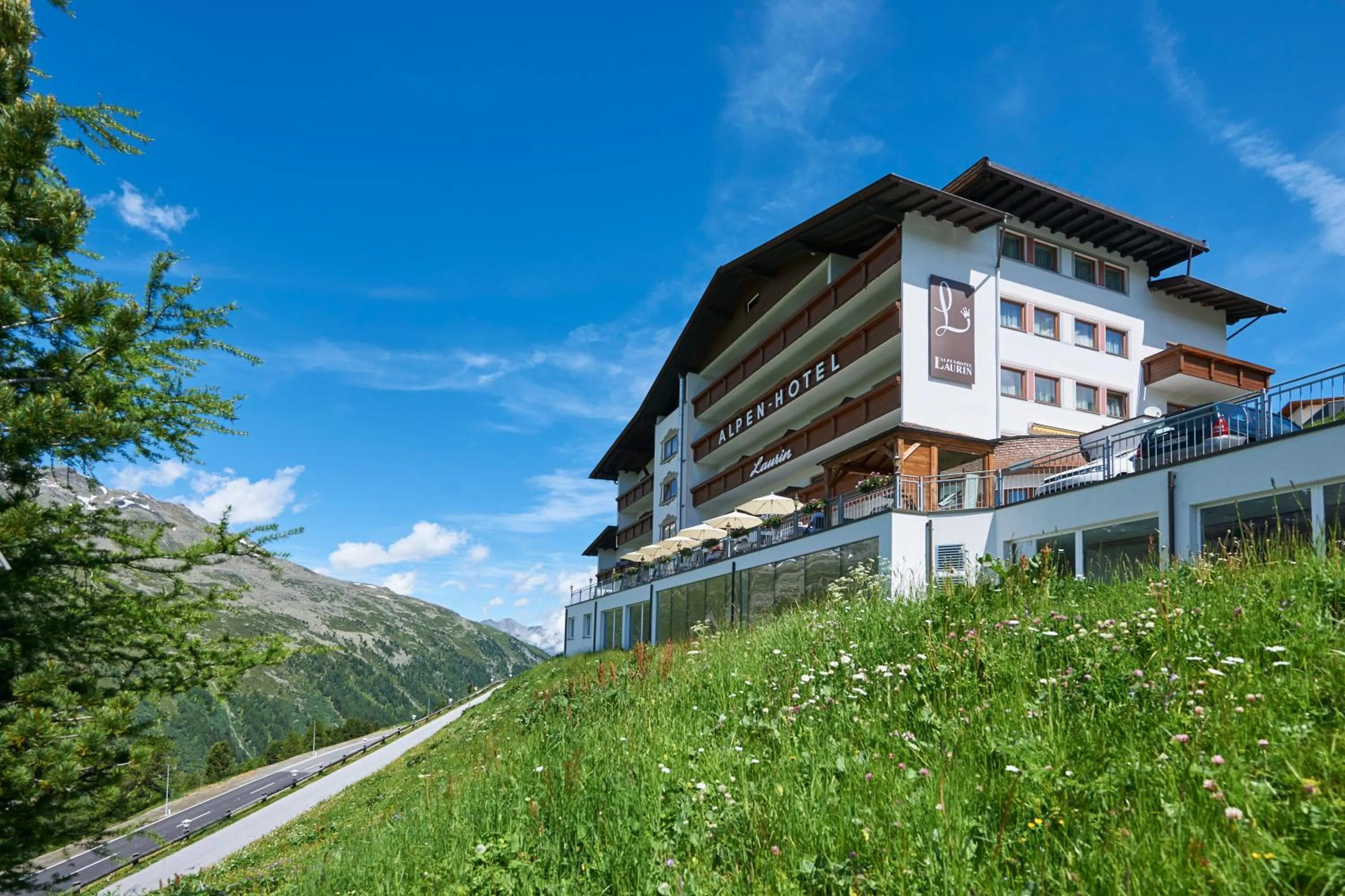 Property building in Alpenhotel Laurin