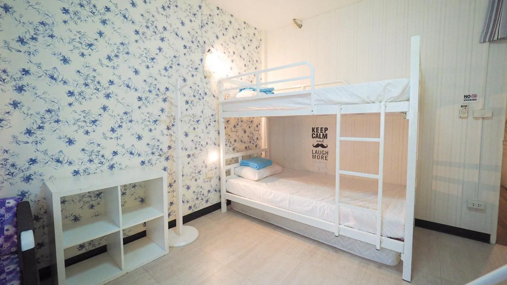 bunk bed in I-Sleep Silom Hostel
