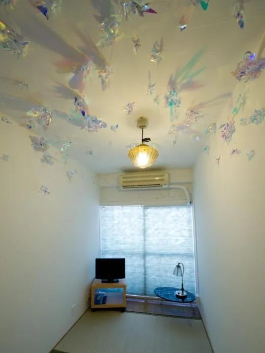 Decorative detail in Hostel Zen