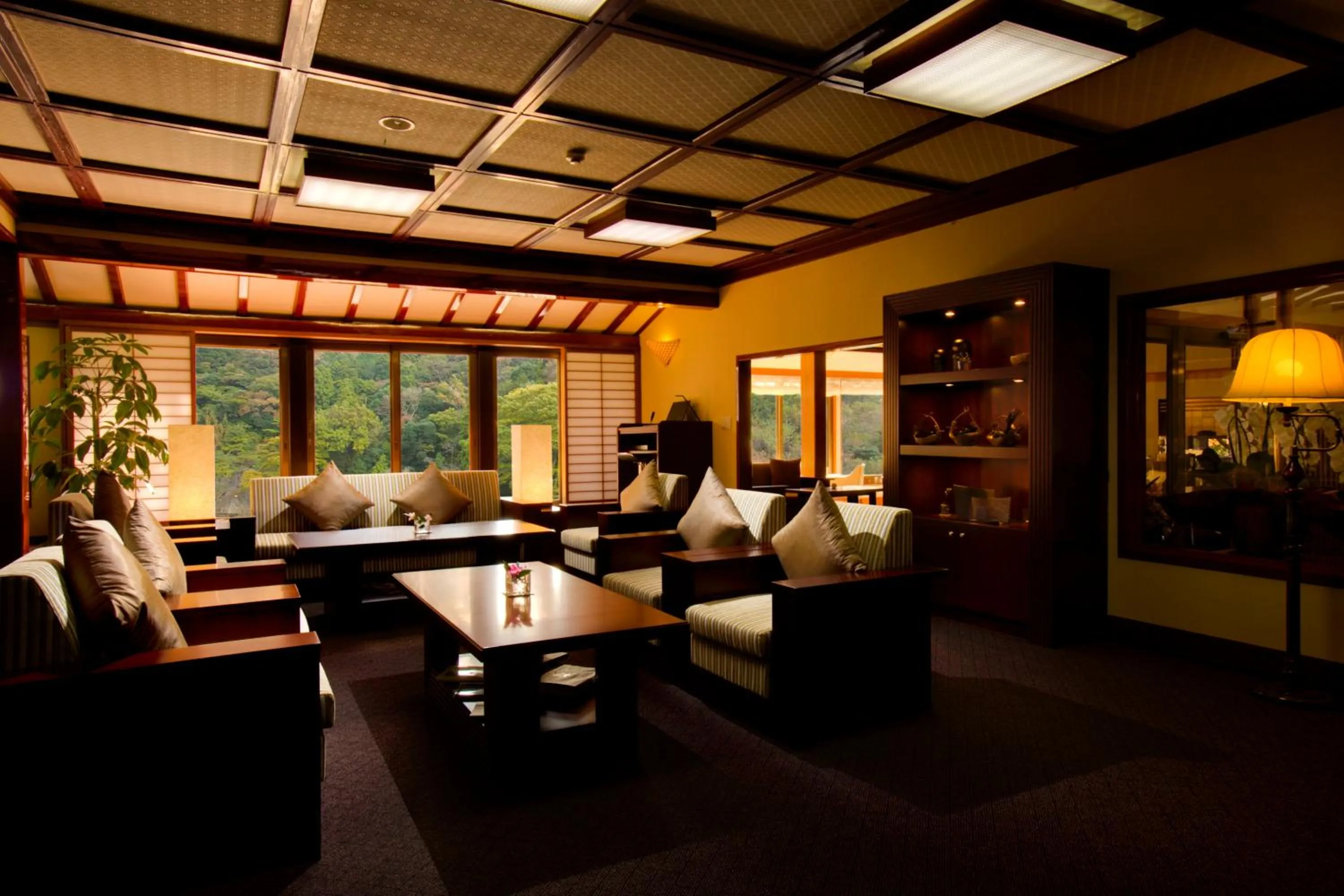 Lounge or bar in Seiryu-so