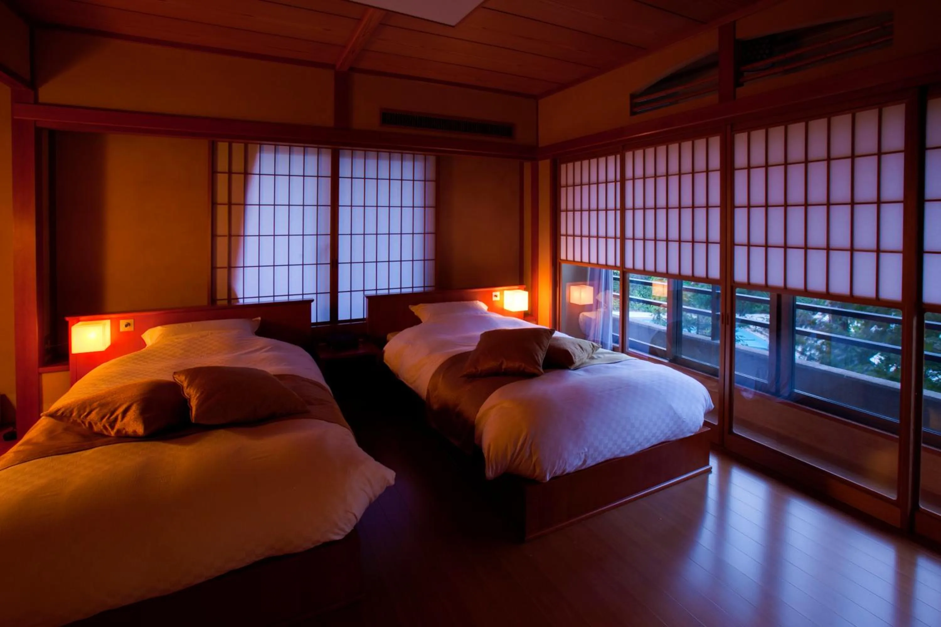 Bed in Seiryu-so