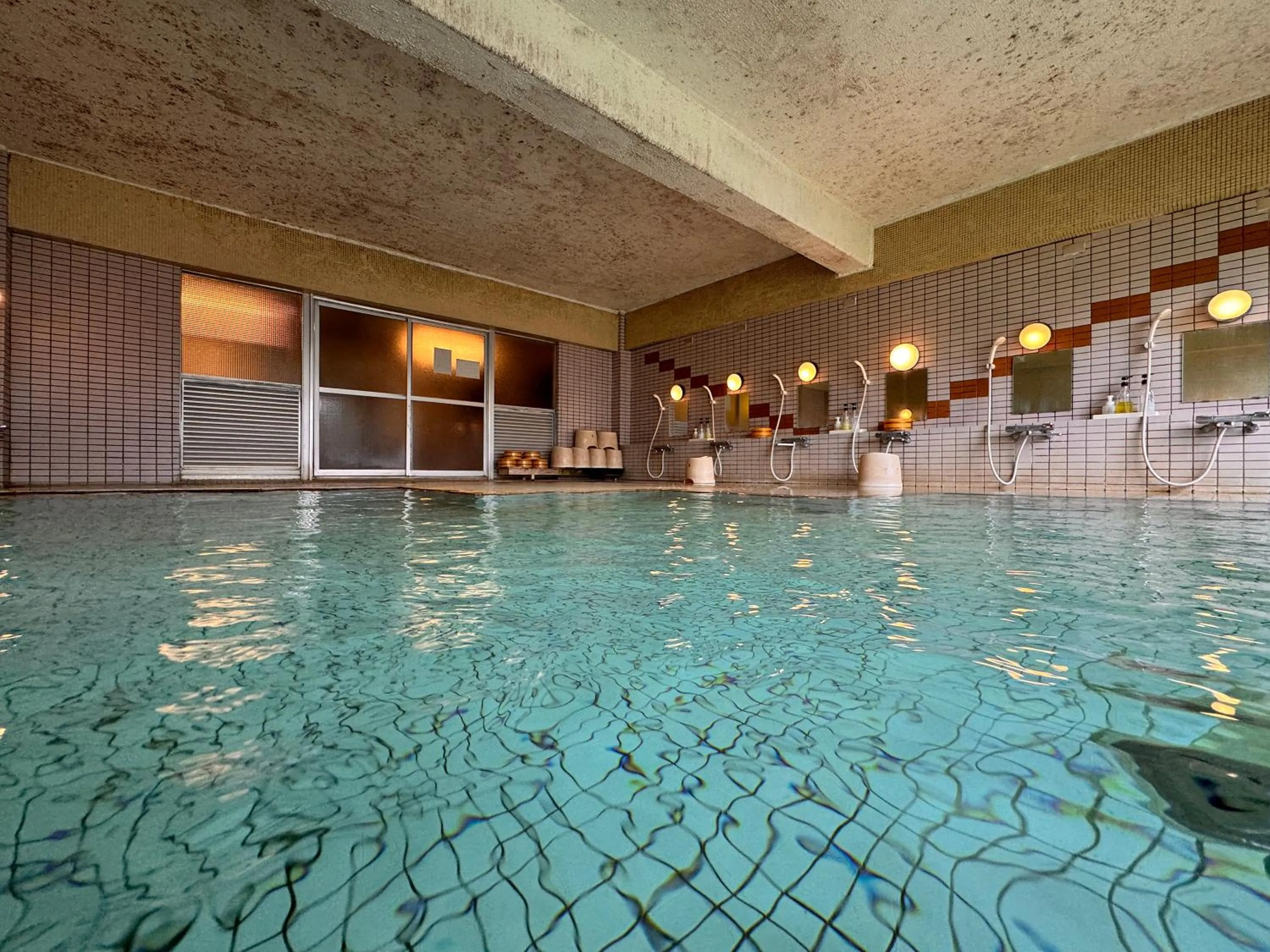 Hot Spring Bath in Kidoike Onsen Hotel