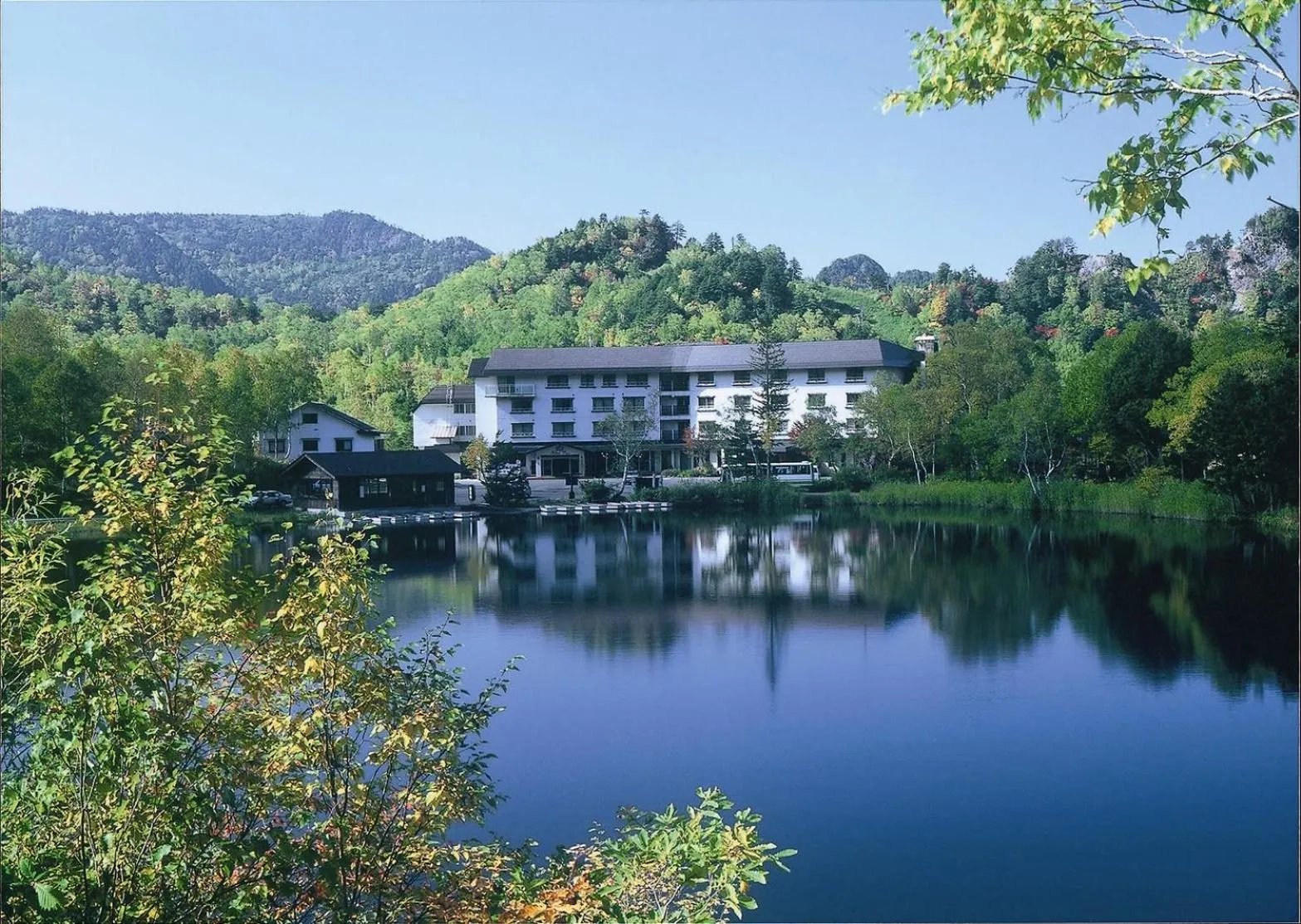 Property building in Kidoike Onsen Hotel