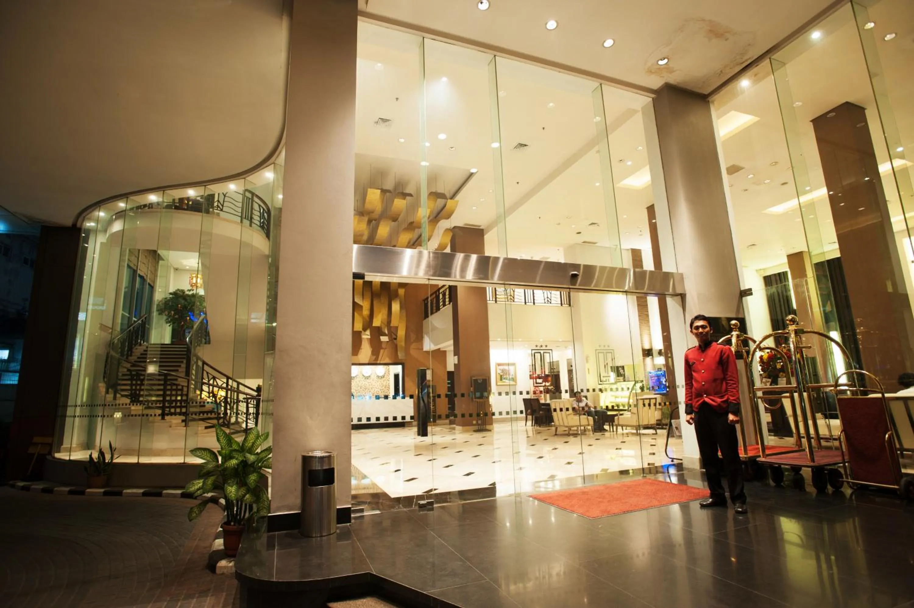 Lobby or reception in Grand Asia Hotel Jakarta