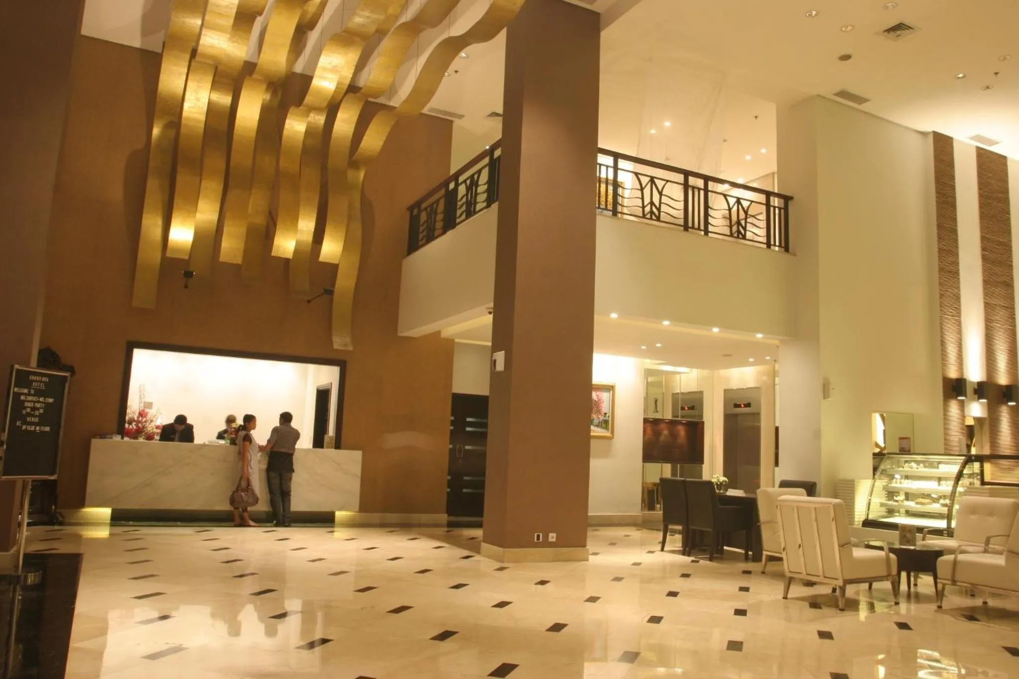 Lobby or reception in Grand Asia Hotel Jakarta