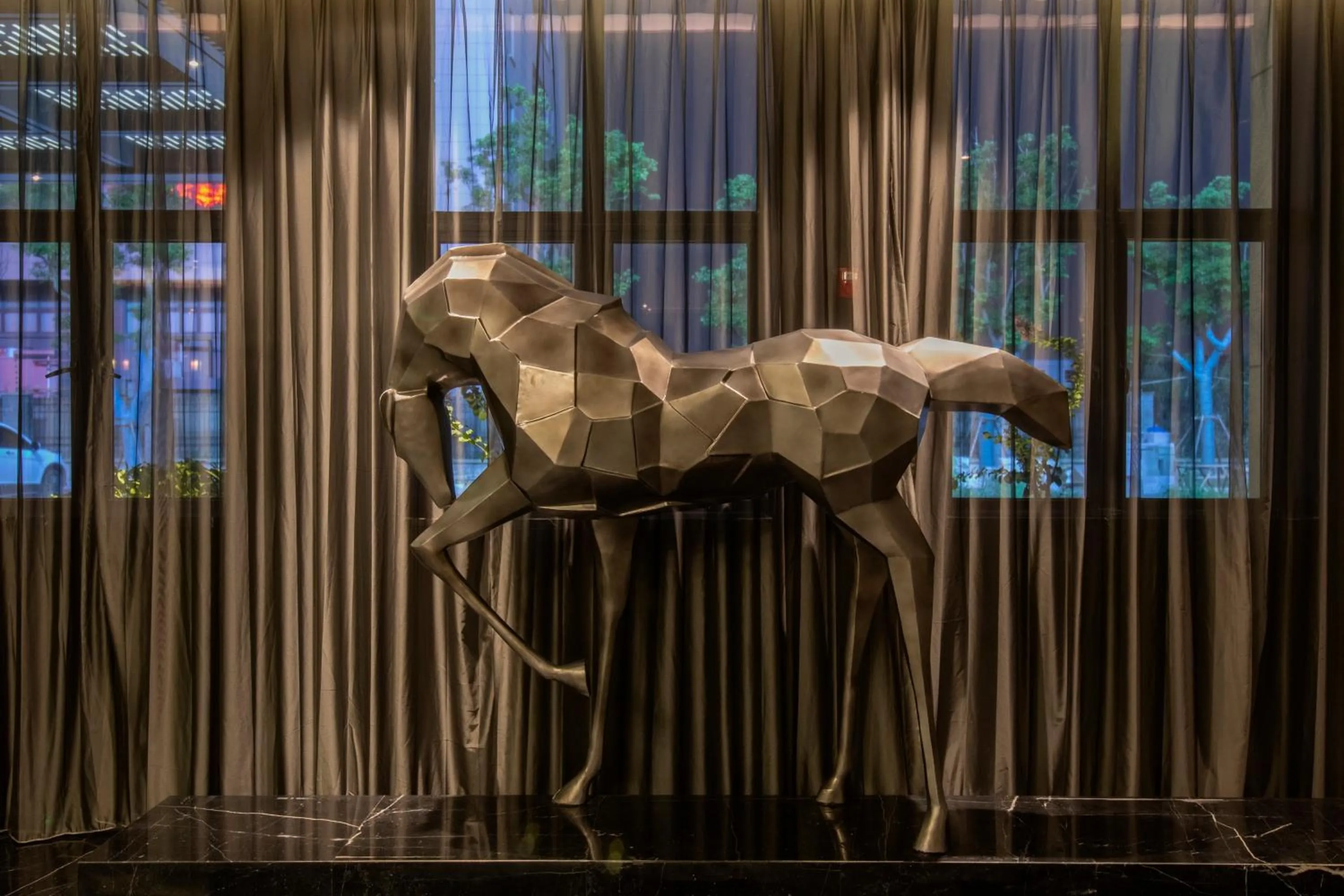 Lobby or reception in Orange hotel shanghai pudong Airport - Free shuttle bus to PVG airport