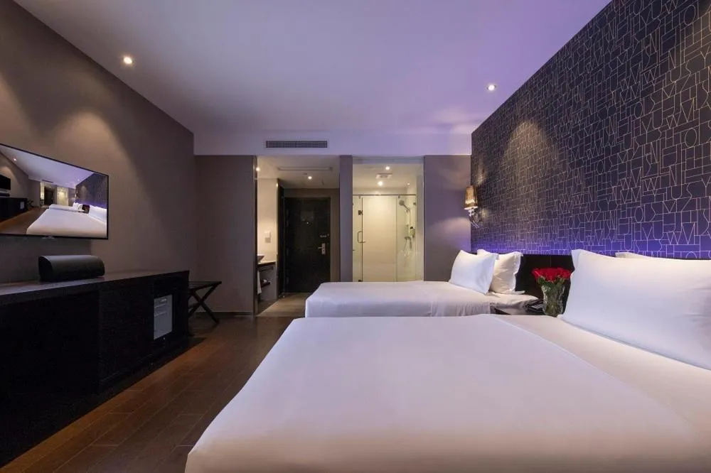 Bed in Orange hotel shanghai pudong Airport - Free shuttle bus to PVG airport