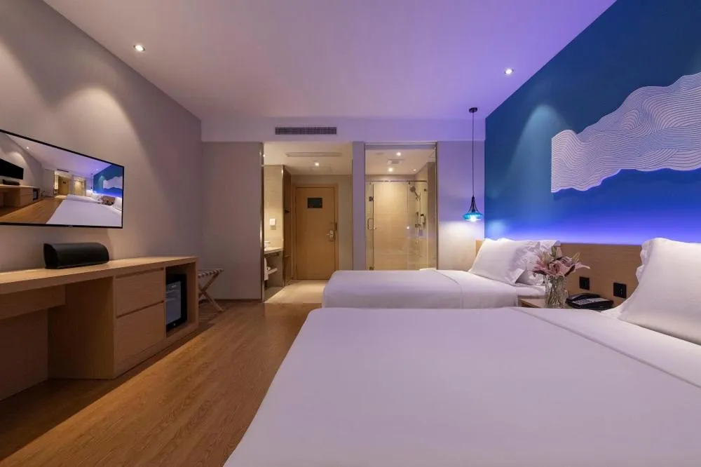 Bed in Orange hotel shanghai pudong Airport - Free shuttle bus to PVG airport