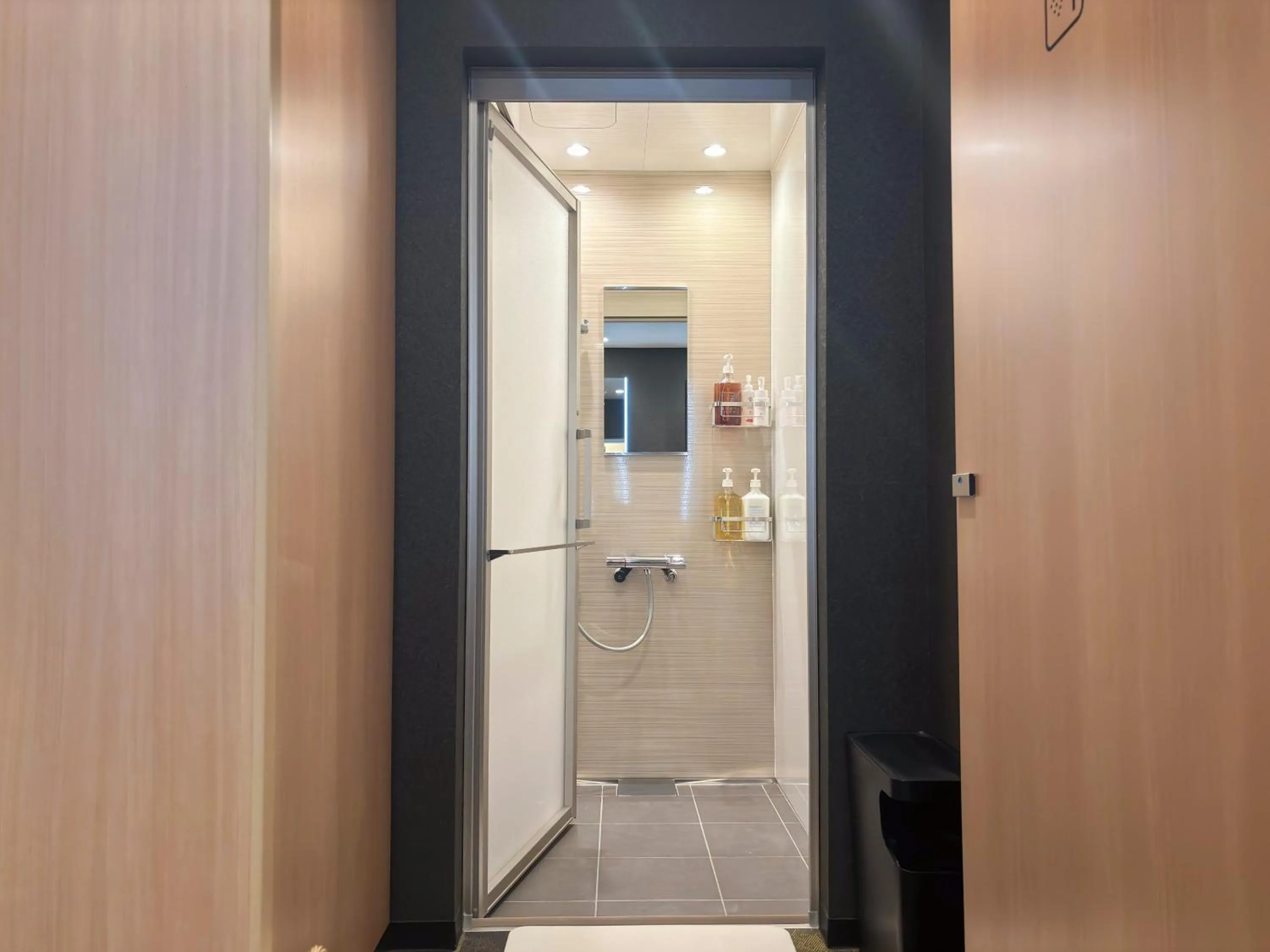 Shower in FIRSTCABIN Kyoto Nijojo