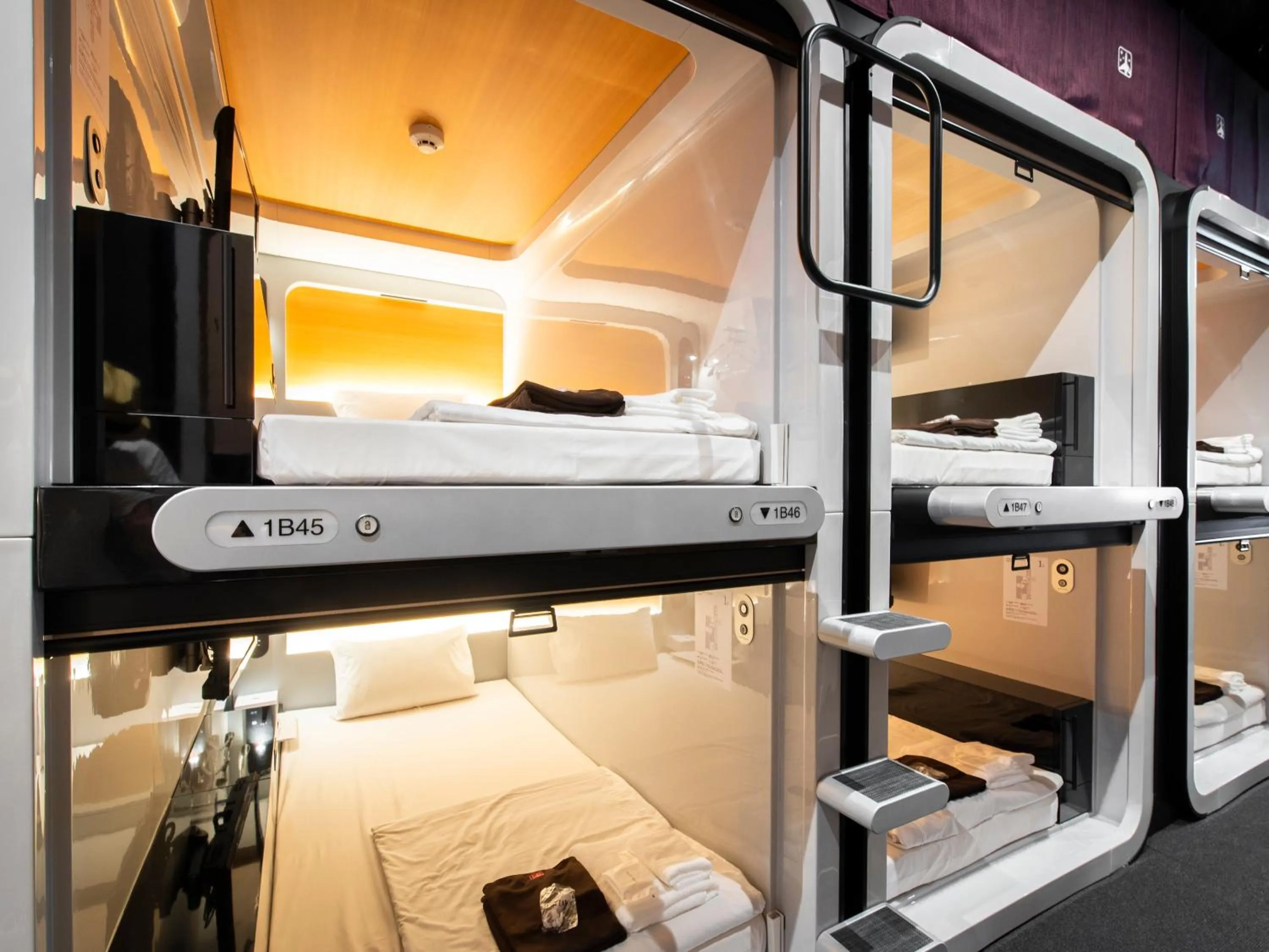 Photo of the whole room, Bed in FIRSTCABIN Kyoto Nijojo