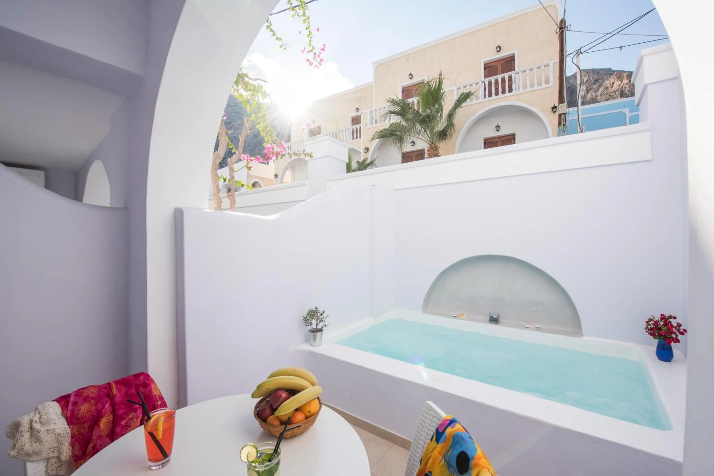 Balcony/Terrace in Blue Waves Suites & Apartments