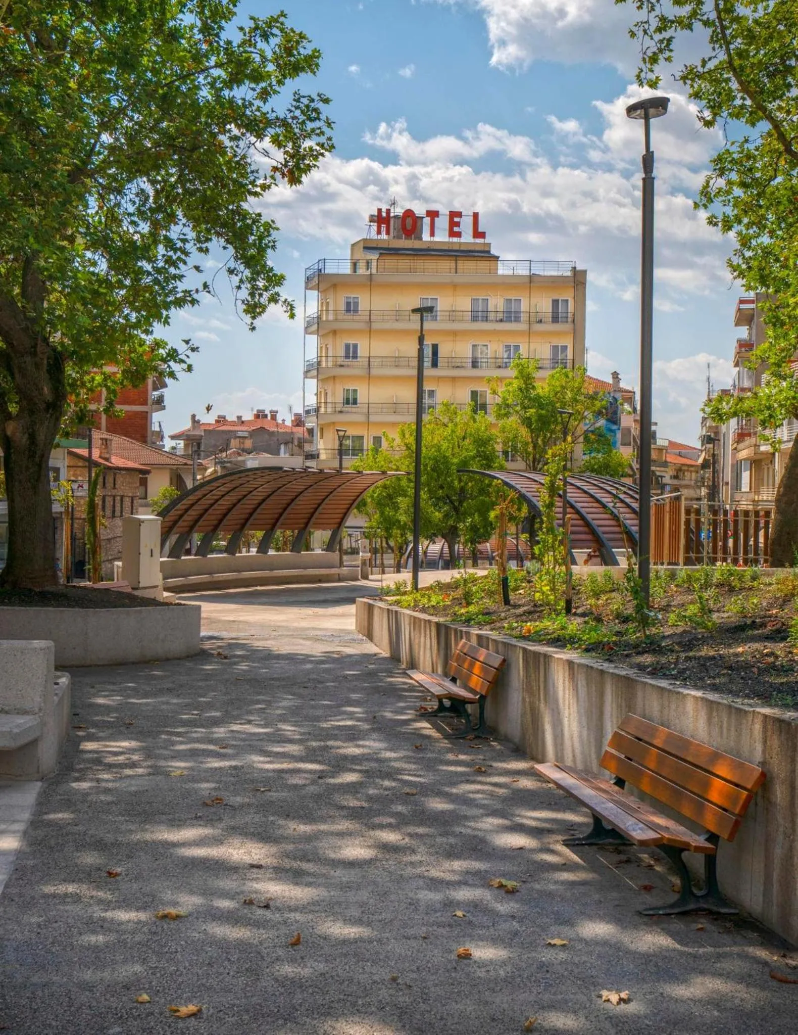 Property building in Anesis Hotel
