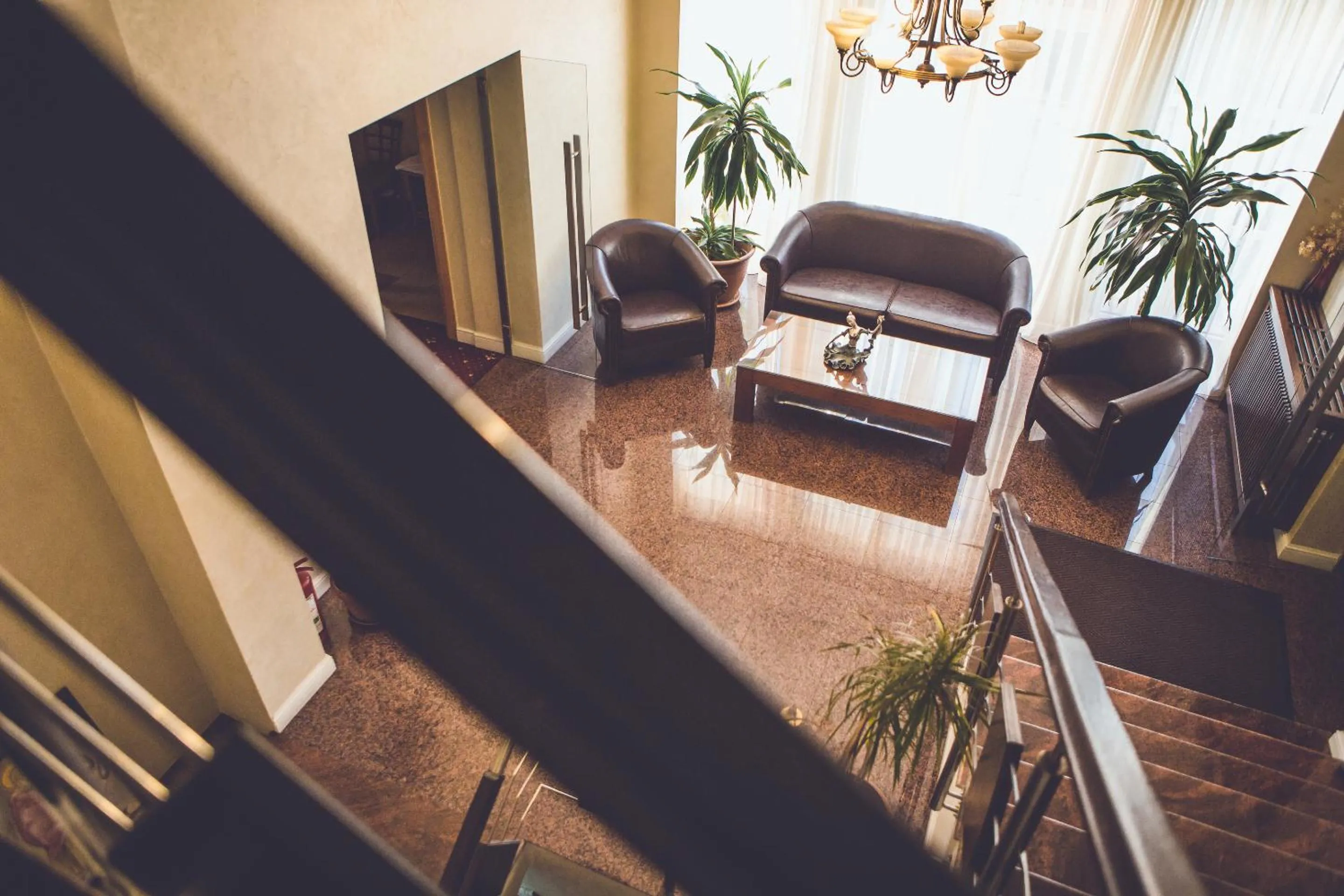 Seating area in Hotel Europa