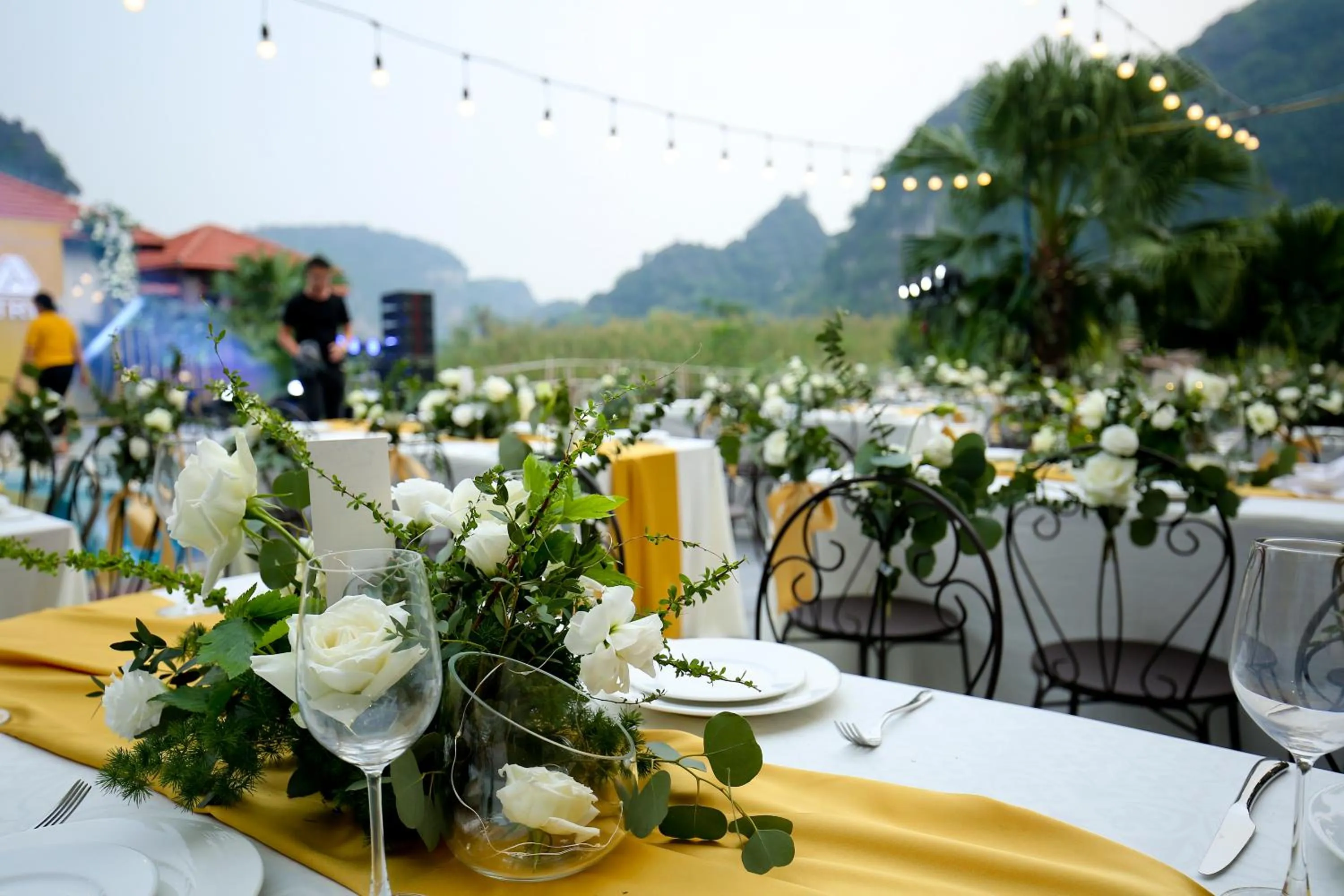 Balcony/Terrace in Tam Coc La Montagne Resort & Spa Ninh Binh
