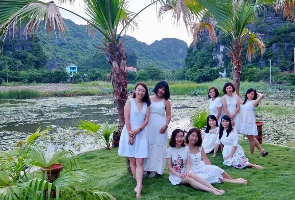 children in Tam Coc La Montagne Resort & Spa Ninh Binh