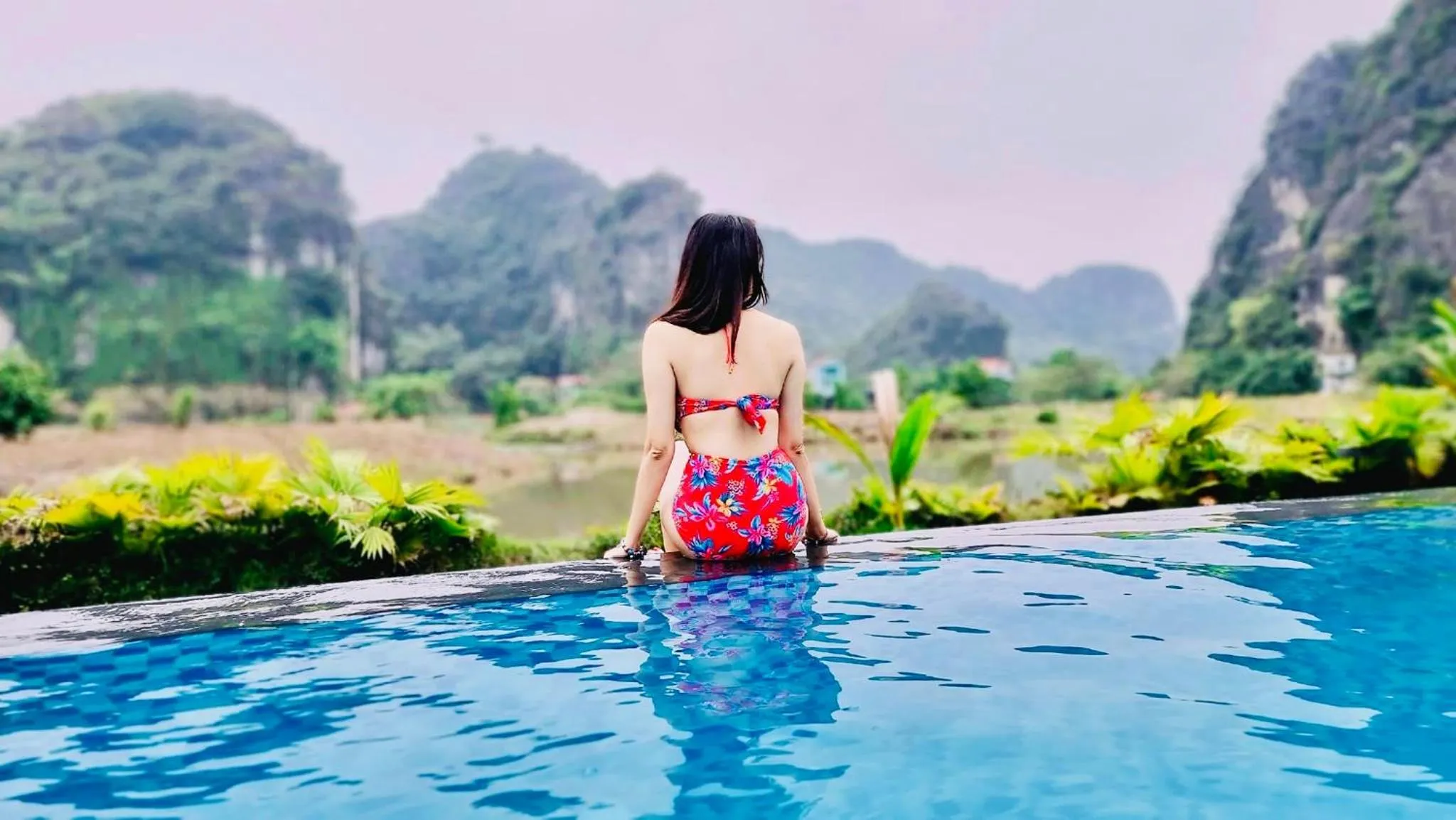 People in Tam Coc La Montagne Resort & Spa Ninh Binh