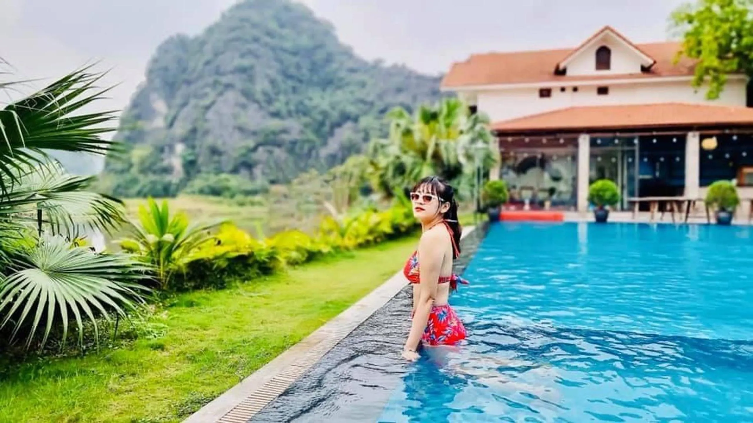 People in Tam Coc La Montagne Resort & Spa Ninh Binh