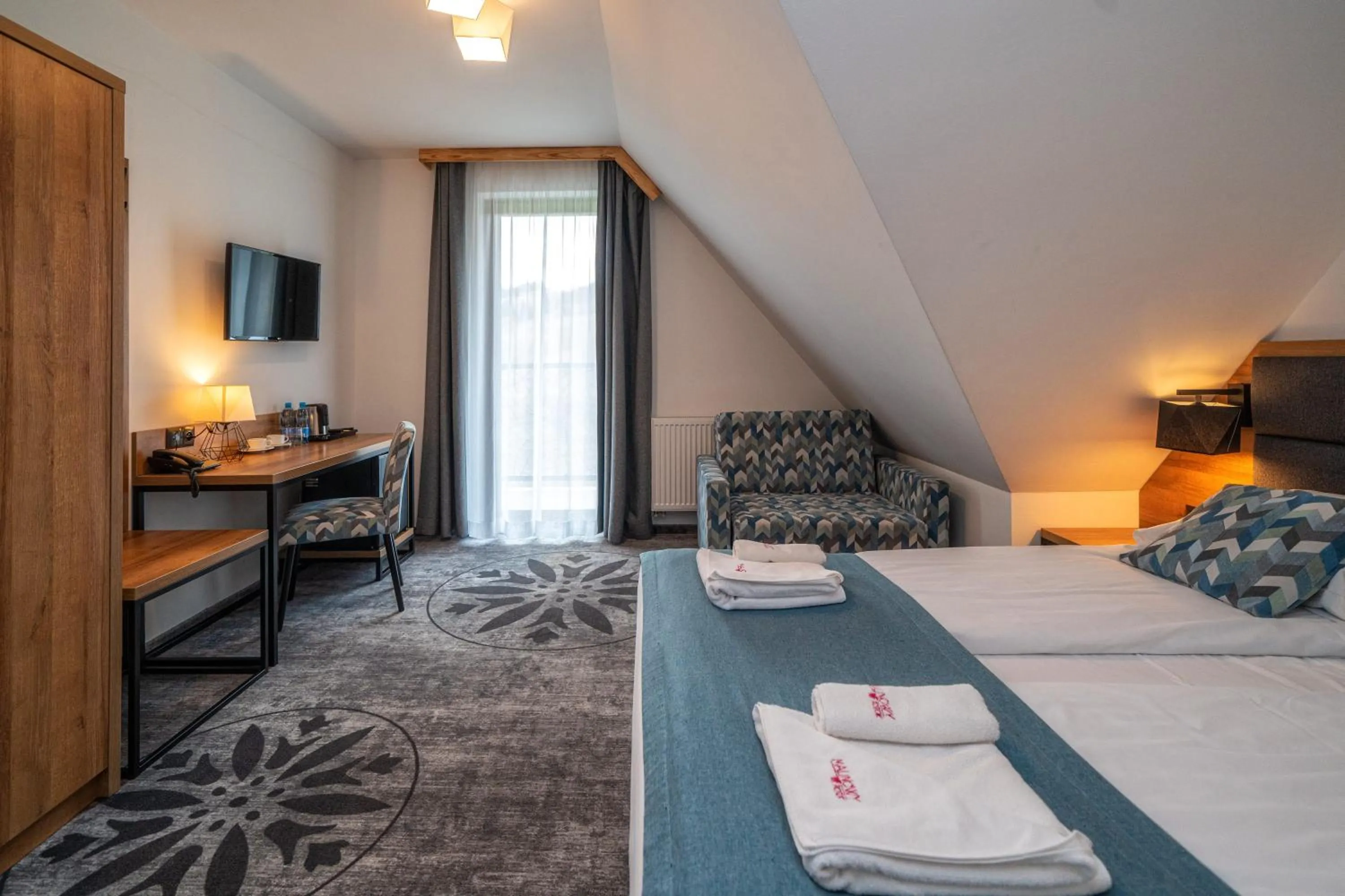 Photo of the whole room, Bed in Malinowy Potok